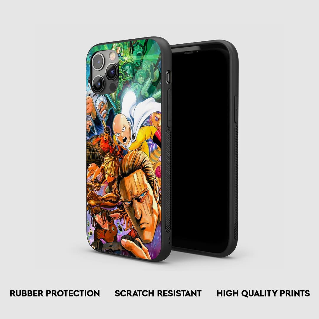 One Punch Man Silicone Armored Phone Case