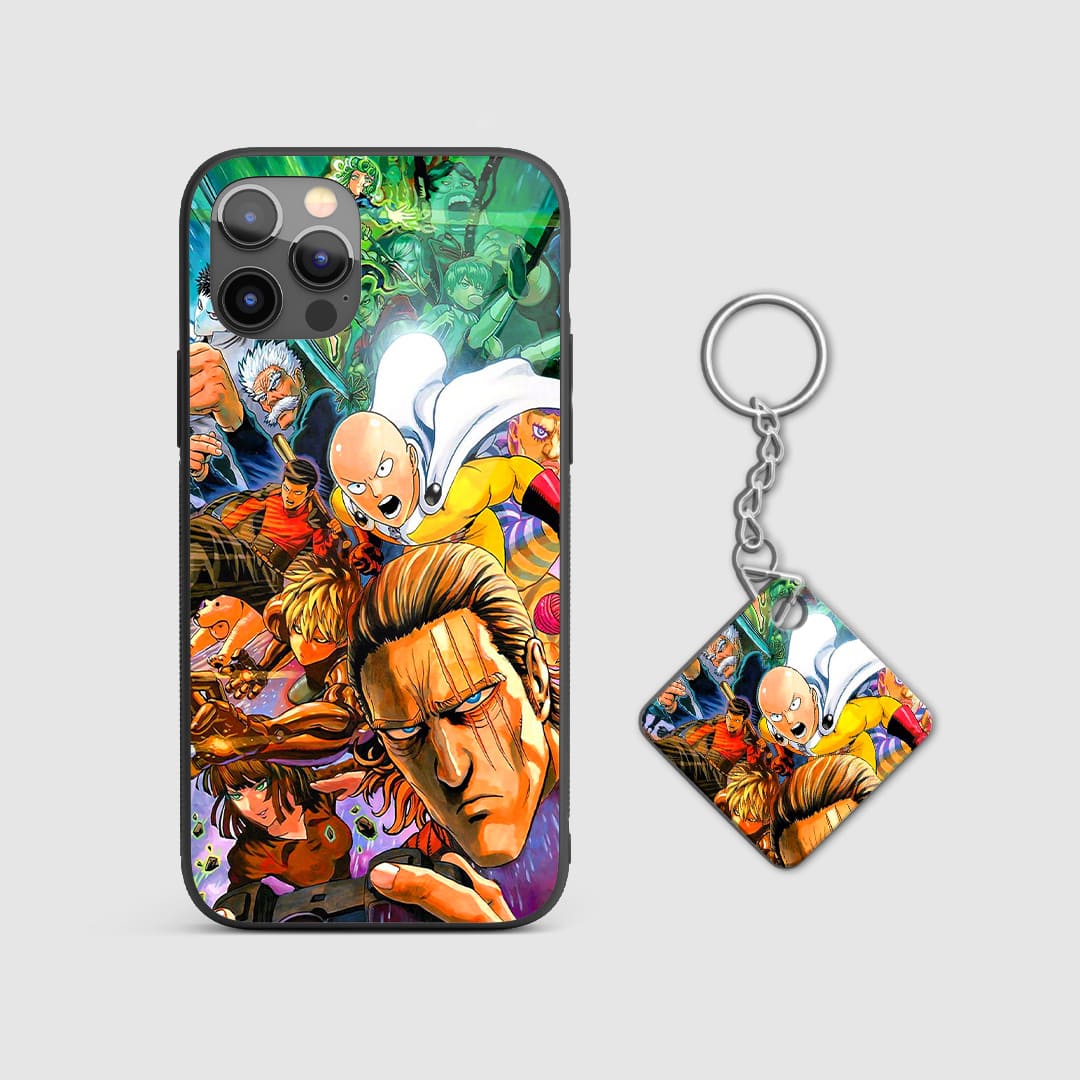 One Punch Man Silicone Armored Phone Case