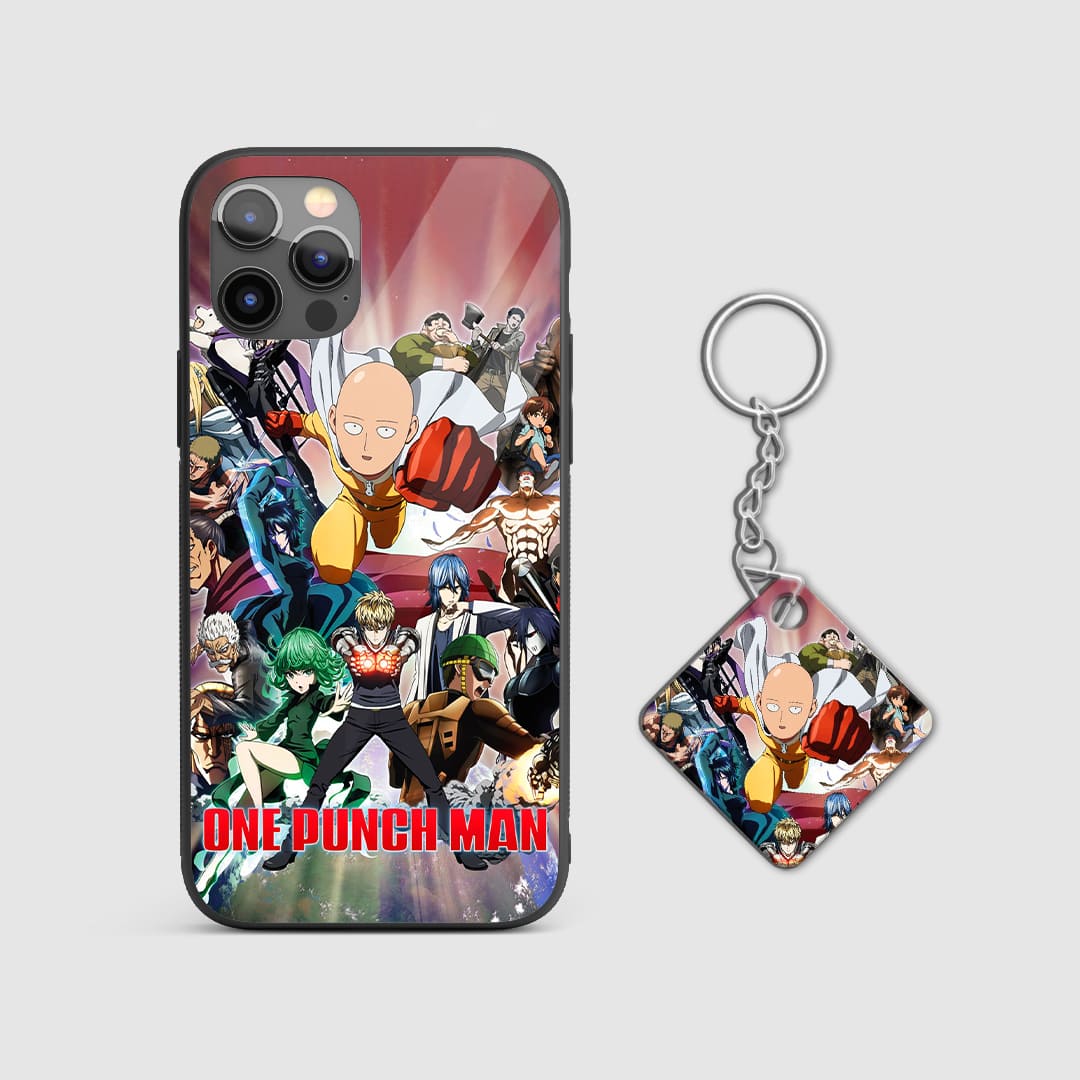 One Punch Man Poster Silicone Armored Phone Case