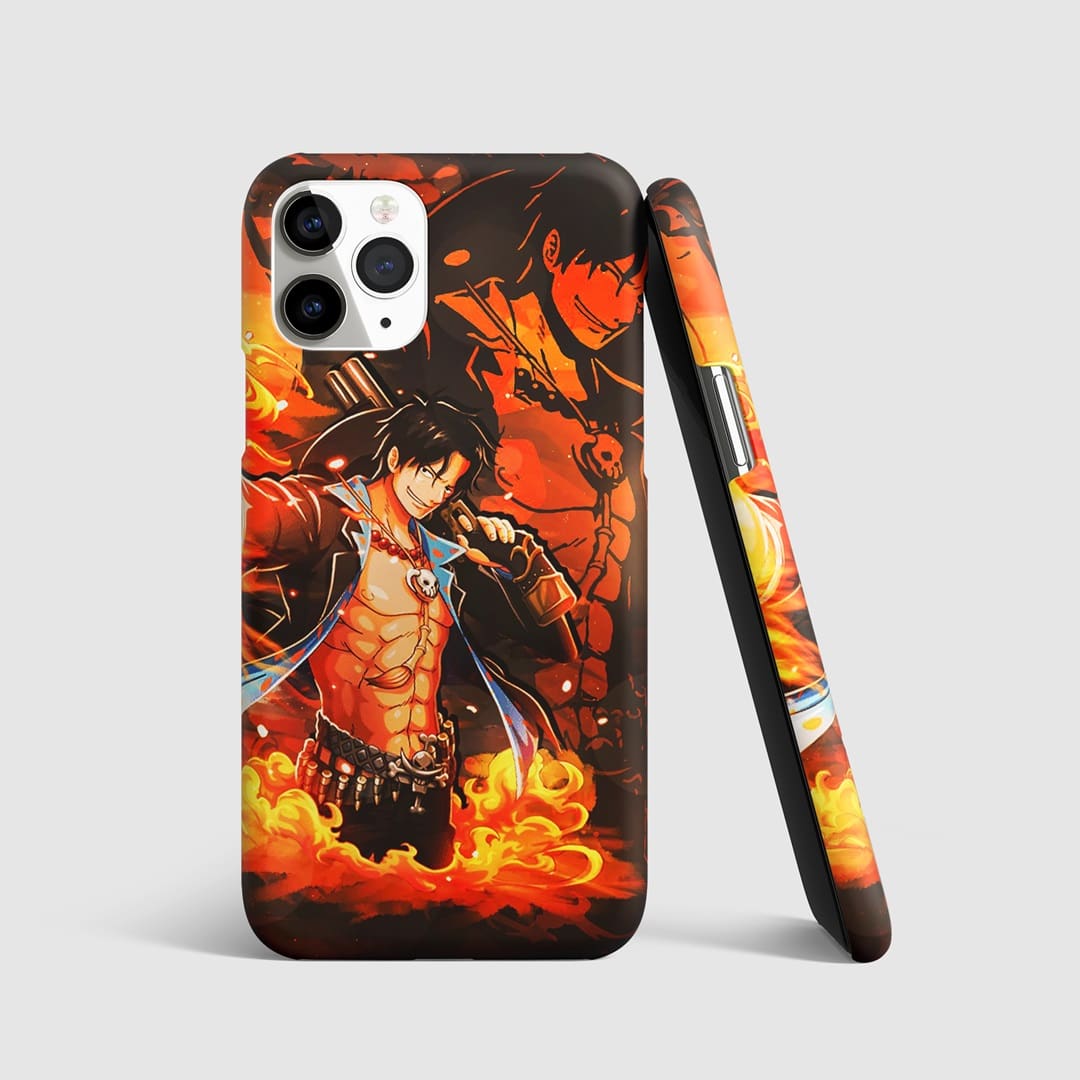 Portgas D Ace Flame Phone Coverr