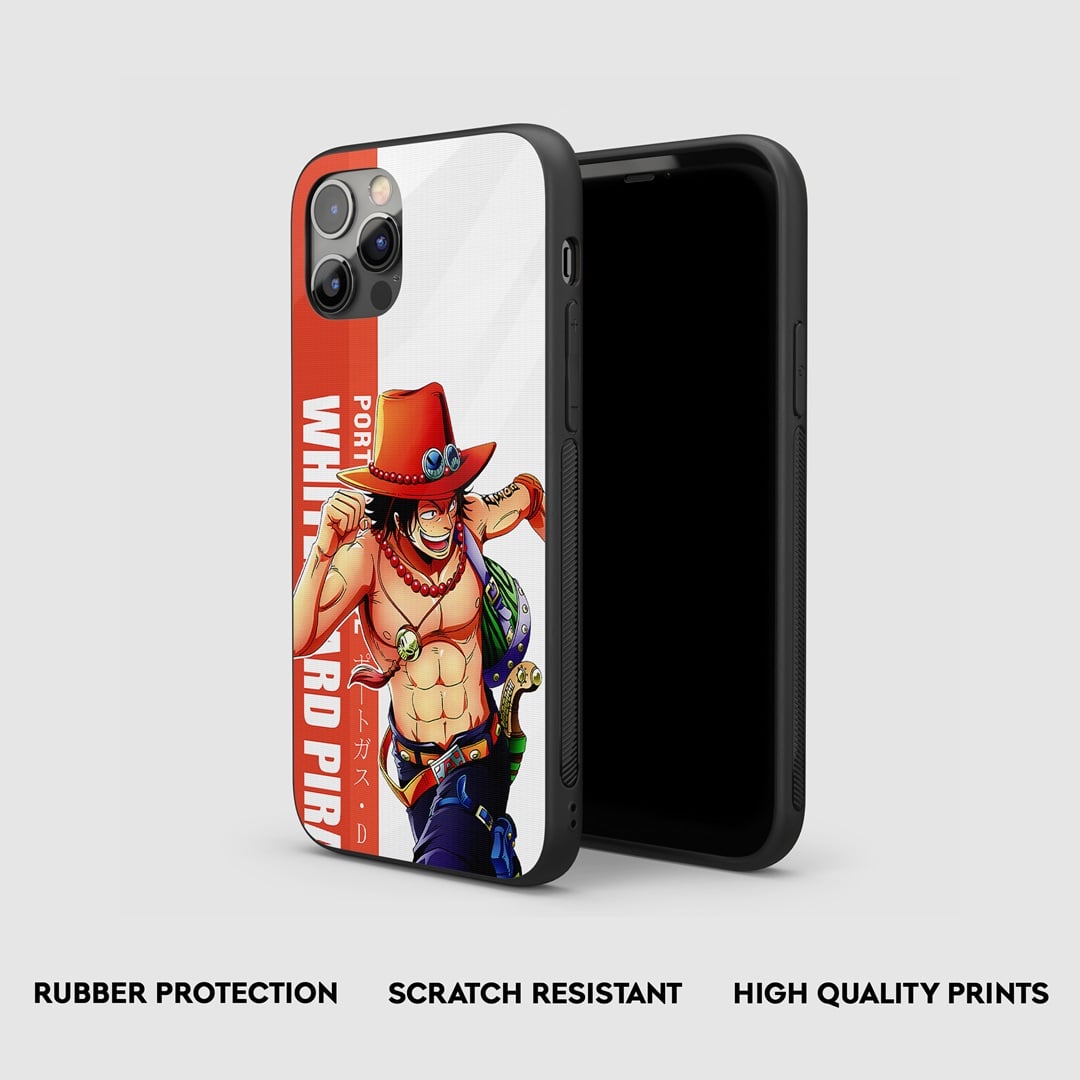 Portgas D Graphic Silicone Armored Phone Case