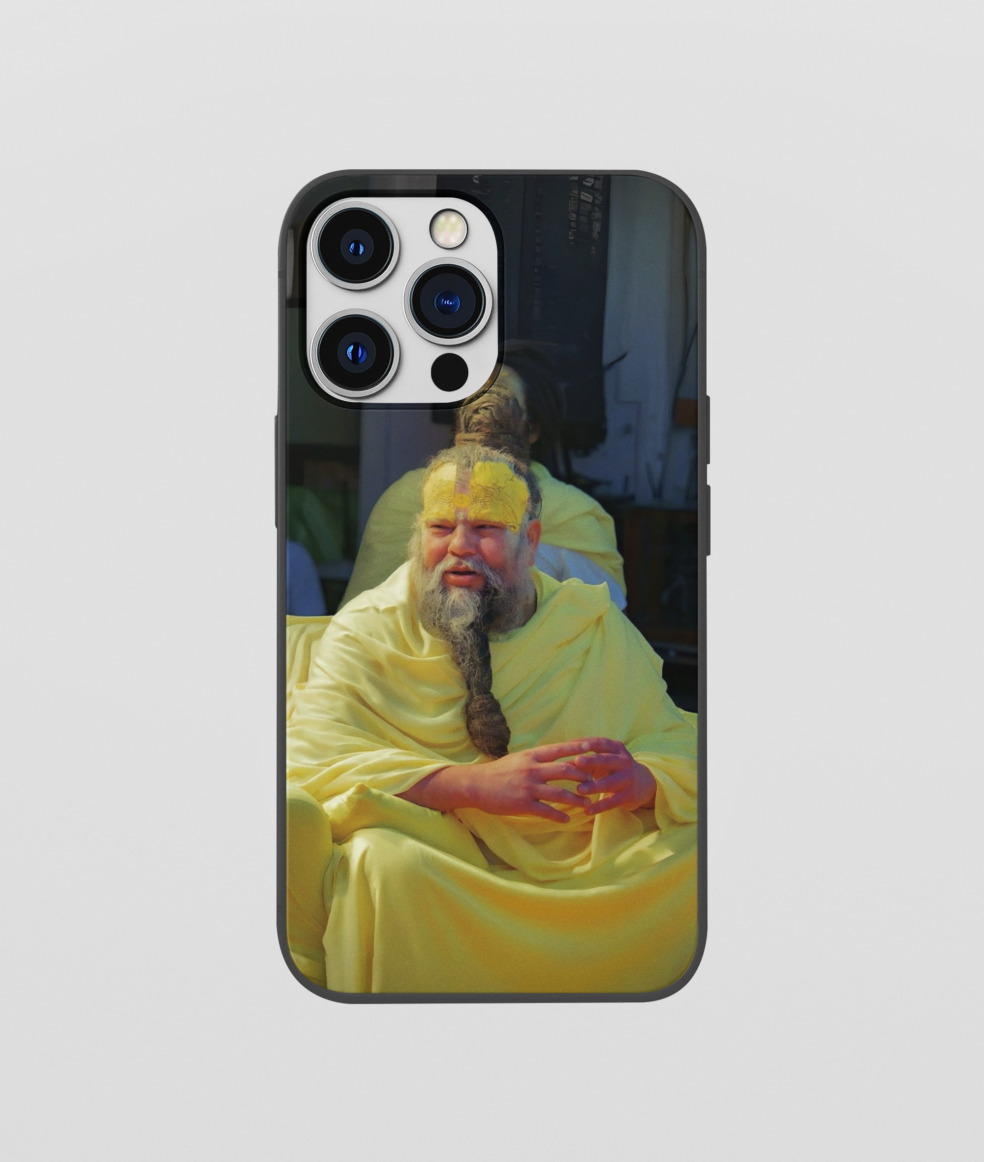 Premanand ji Maharaj Glossy Silicone Mobile Cover