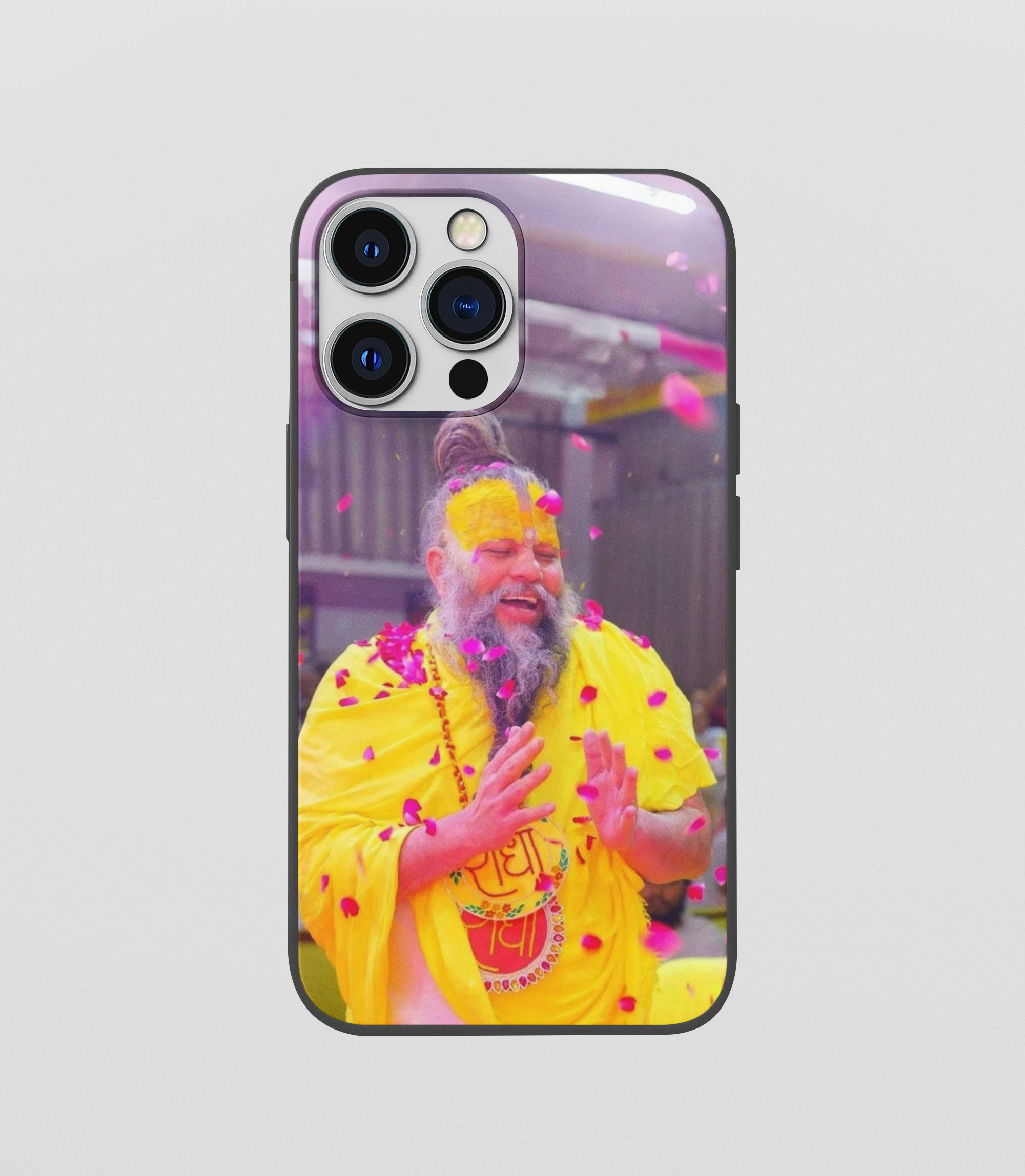 Premanand ji Maharaj Glossy Silicone Mobile Cover