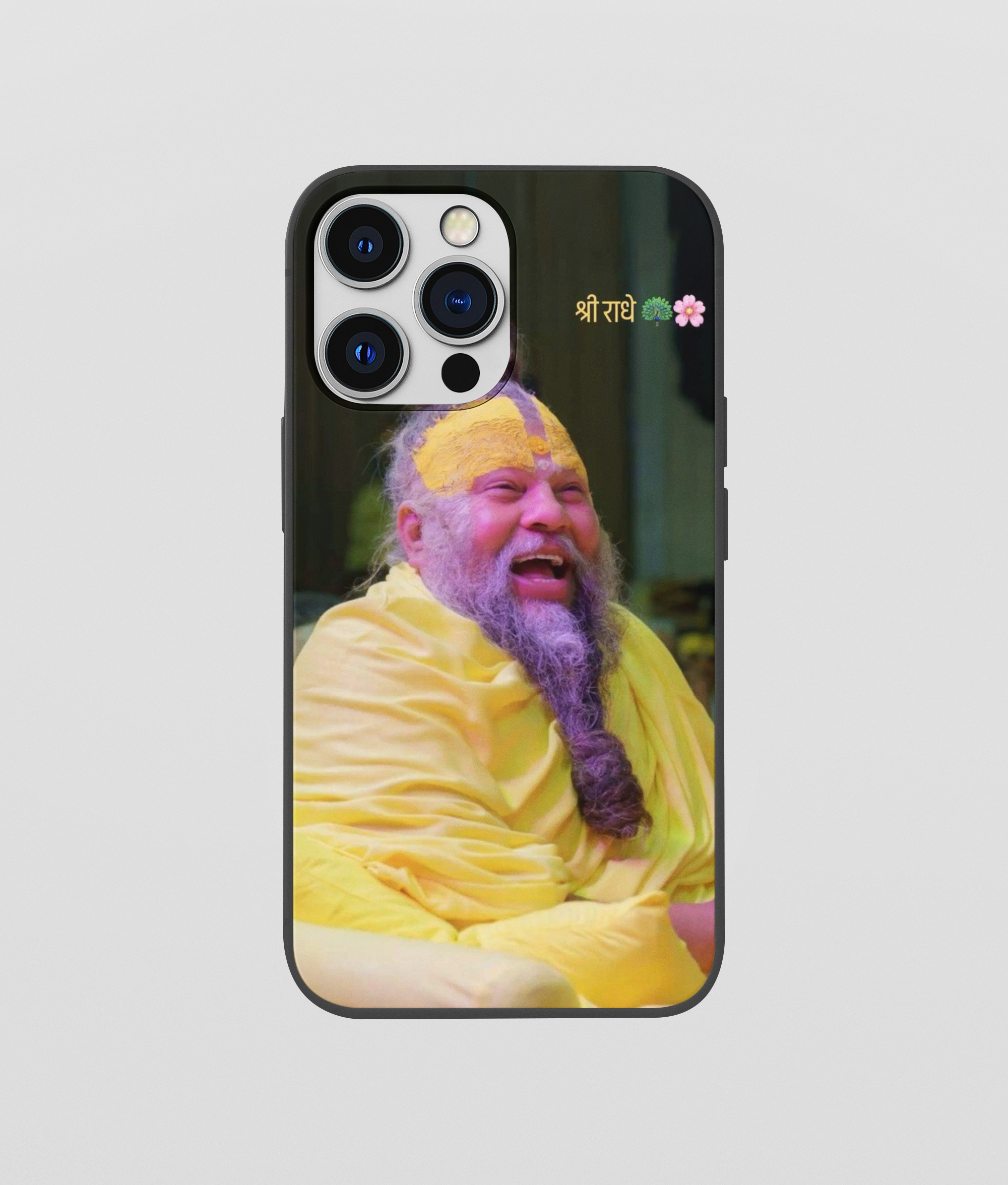 Premanand ji Maharaj Glossy Silicone Mobile Cover