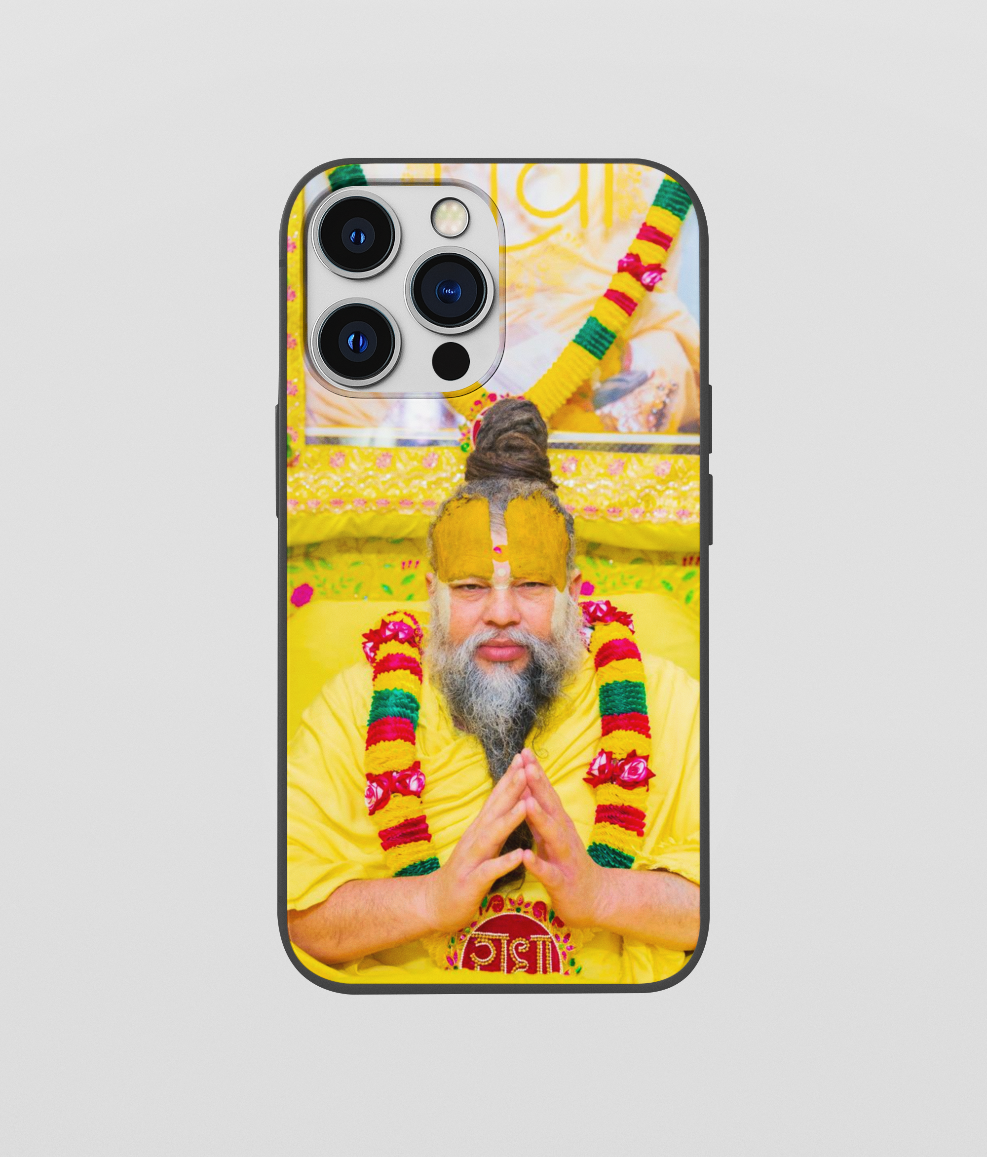 Premanand ji Maharaj Glossy Silicone Mobile Cover