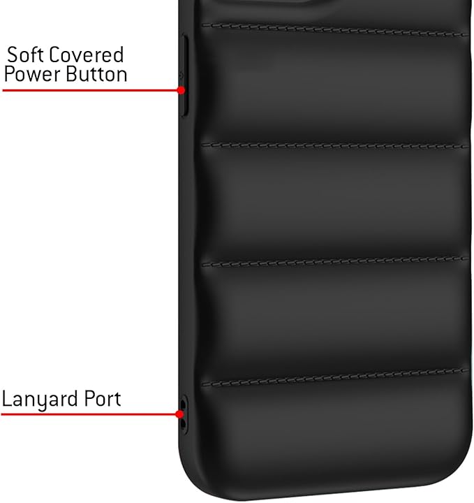 Premium Shockproof Puffer Mobile Case | All Phone Model Available
