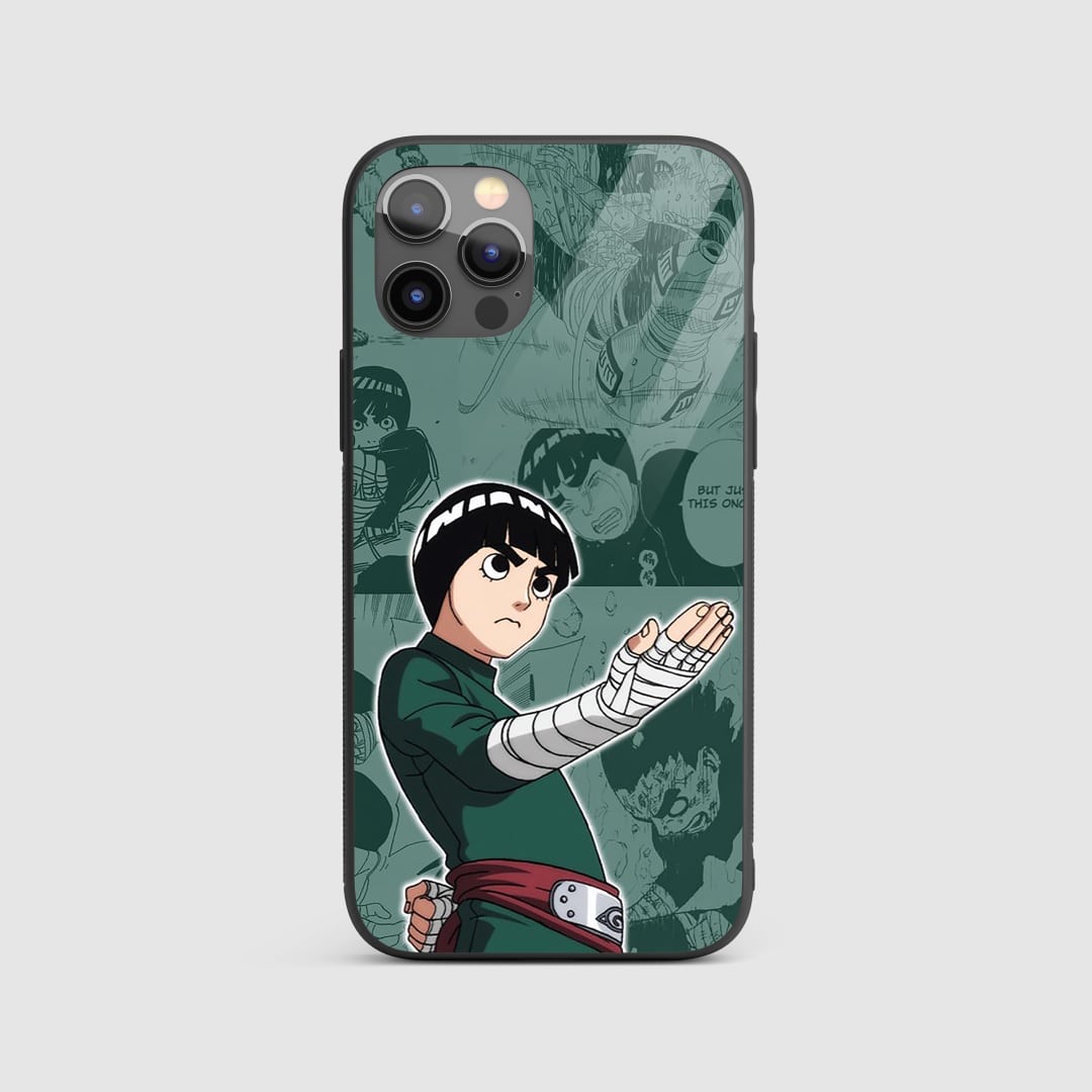 Rock Lee Manga Silicone Armored Phone Case