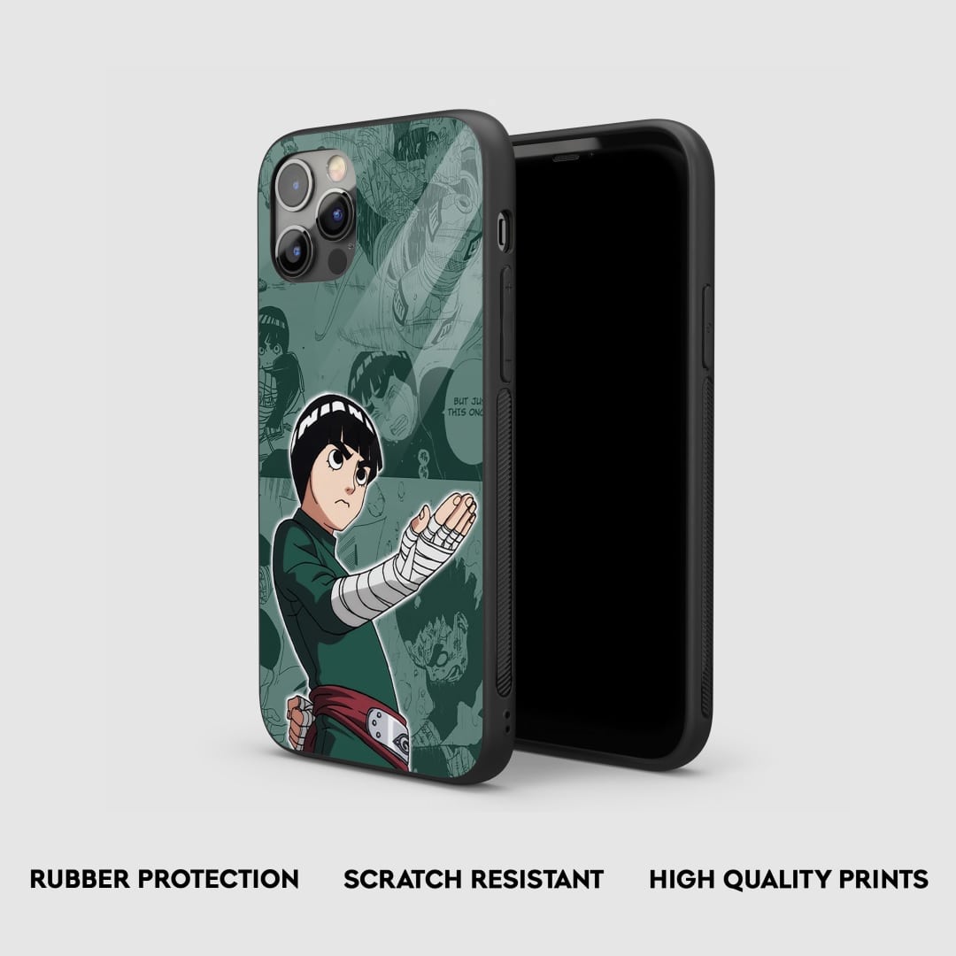 Rock Lee Manga Silicone Armored Phone Case