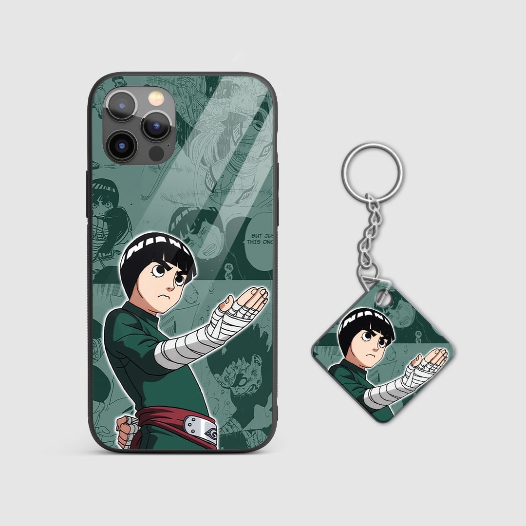 Rock Lee Manga Silicone Armored Phone Case