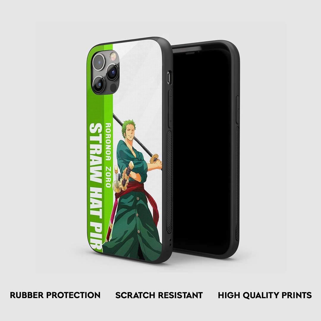 Roronoa Graphic Silicone Armored Phone Case