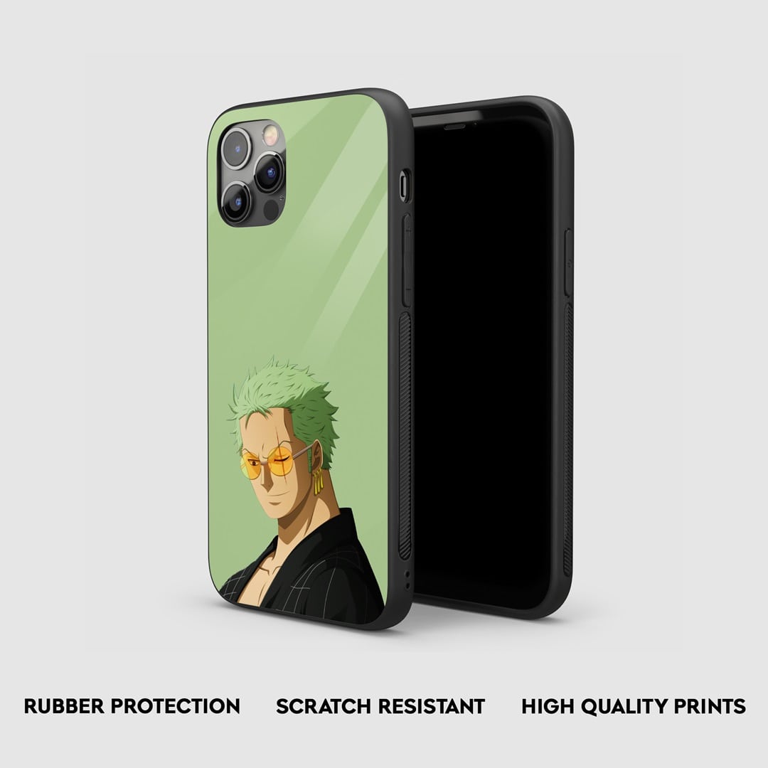 Roronoa Green Silicone Armored Phone Case