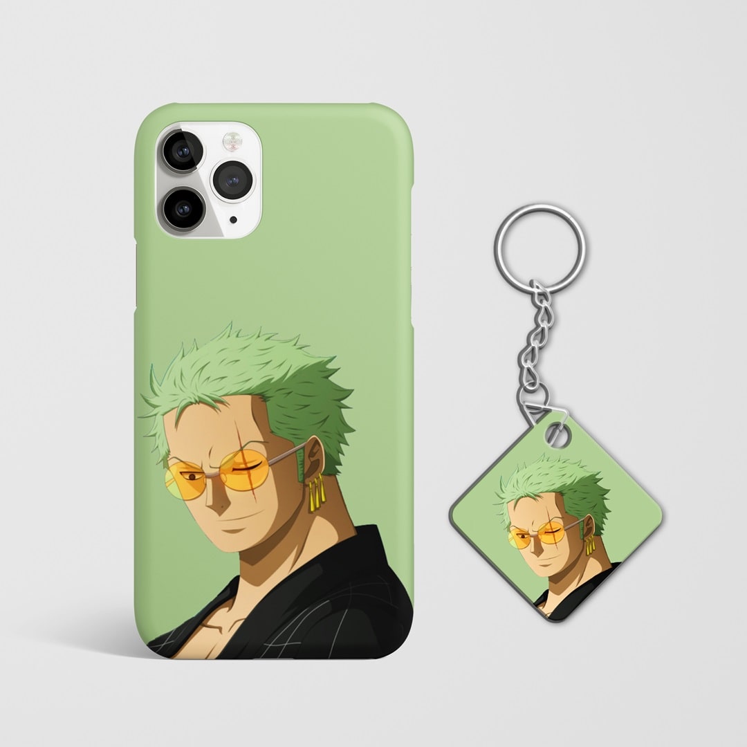 Roronoa Zoro Green Aesthetic Phone Cover