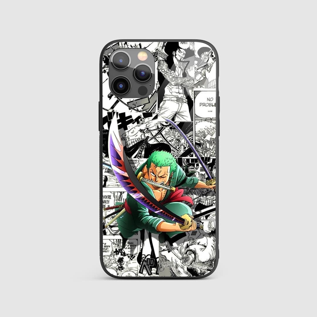 Roronoa Manga Silicone Armored Phone Case