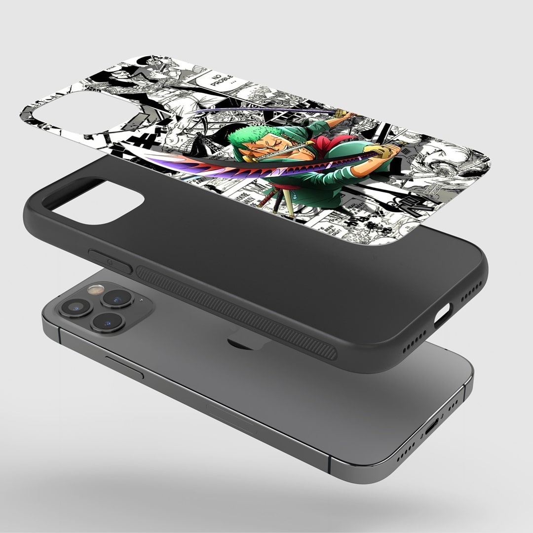 Roronoa Manga Silicone Armored Phone Case