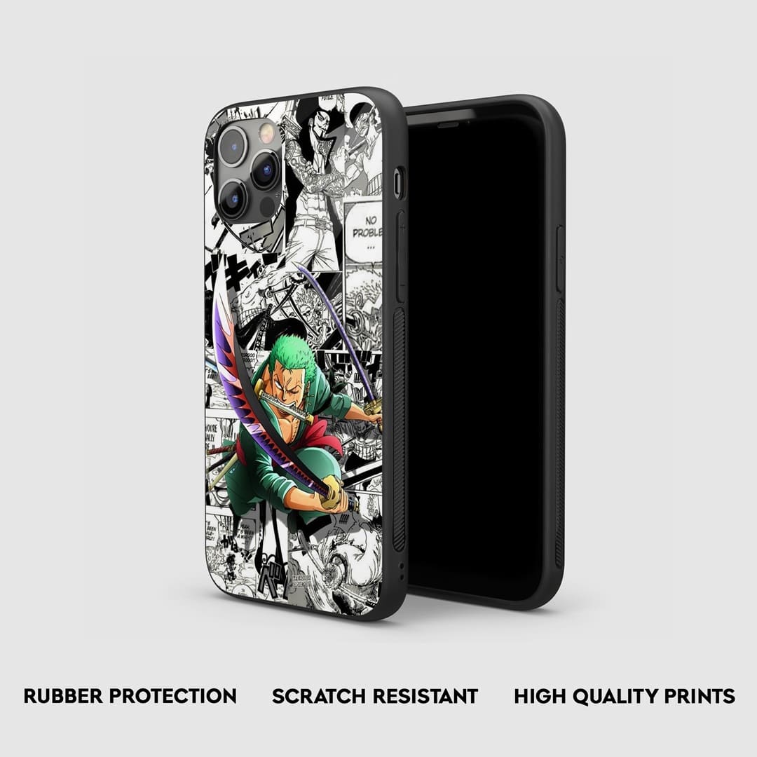 Roronoa Manga Silicone Armored Phone Case