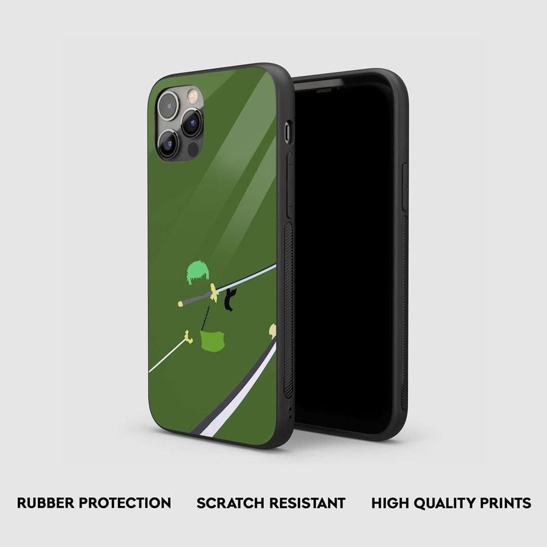 Roronoa Minimal Silicone Armored Phone Case