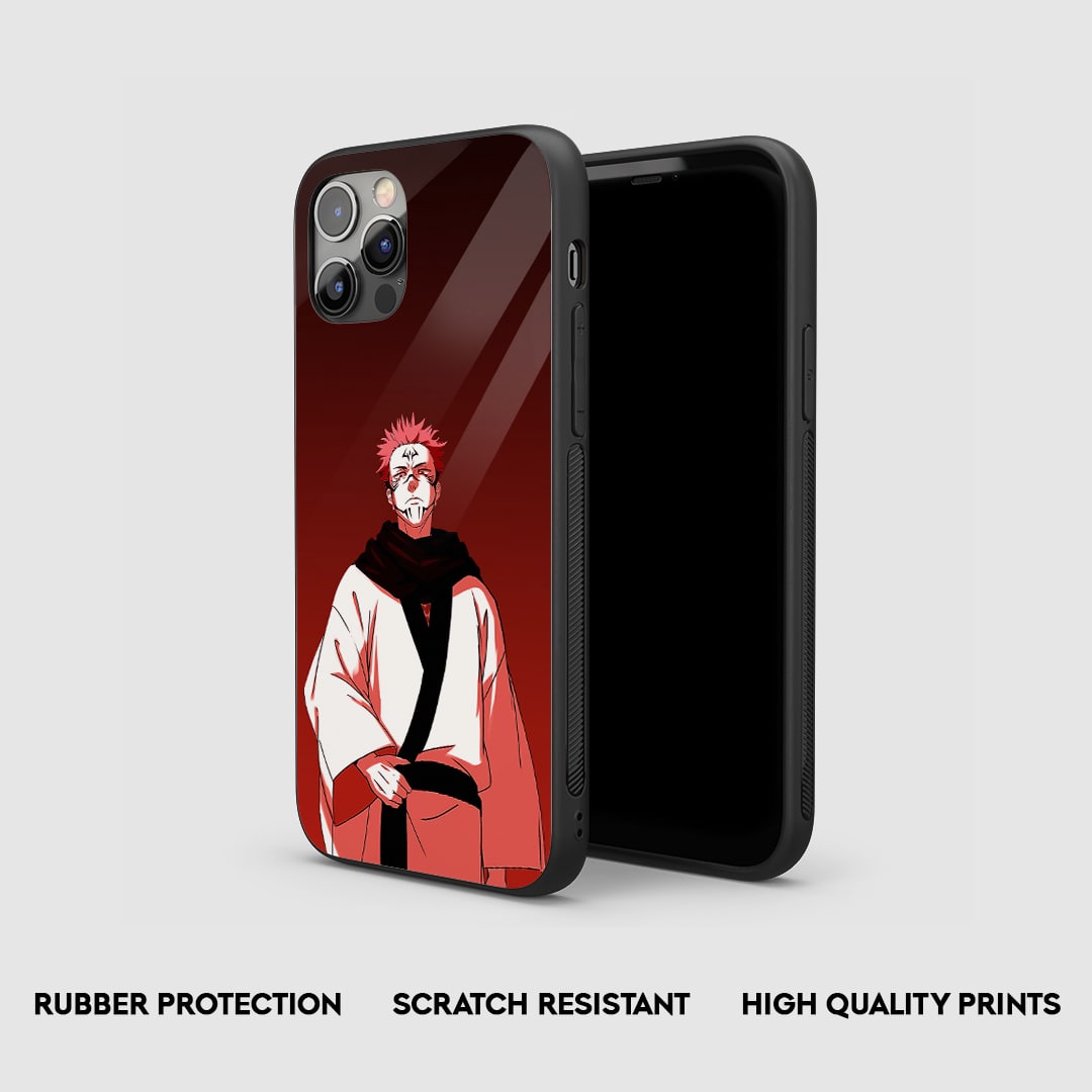 Ryomen Sukuna Silicone Armored Phone Case