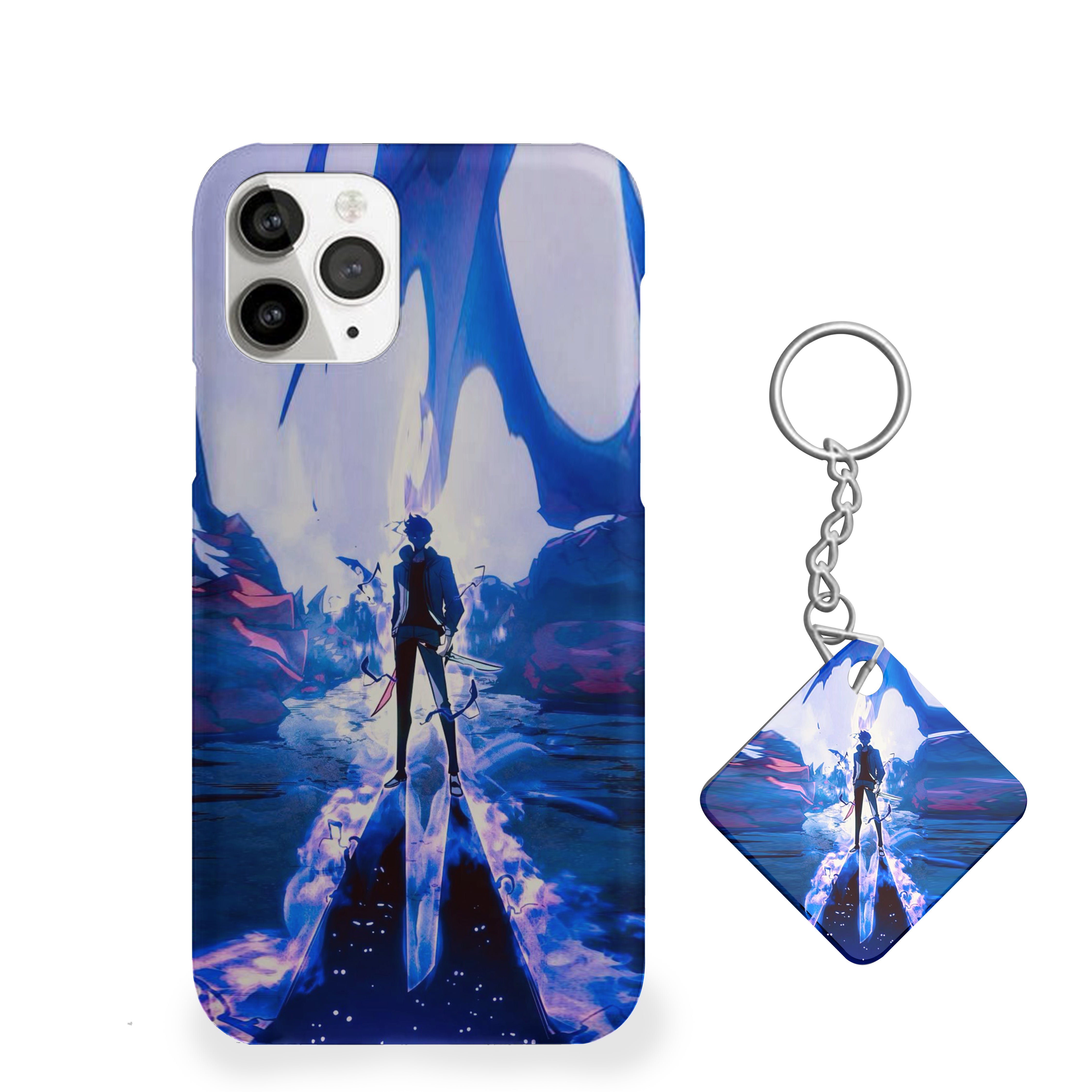 Solo Leveling holds a sword in both hands Phone Cover