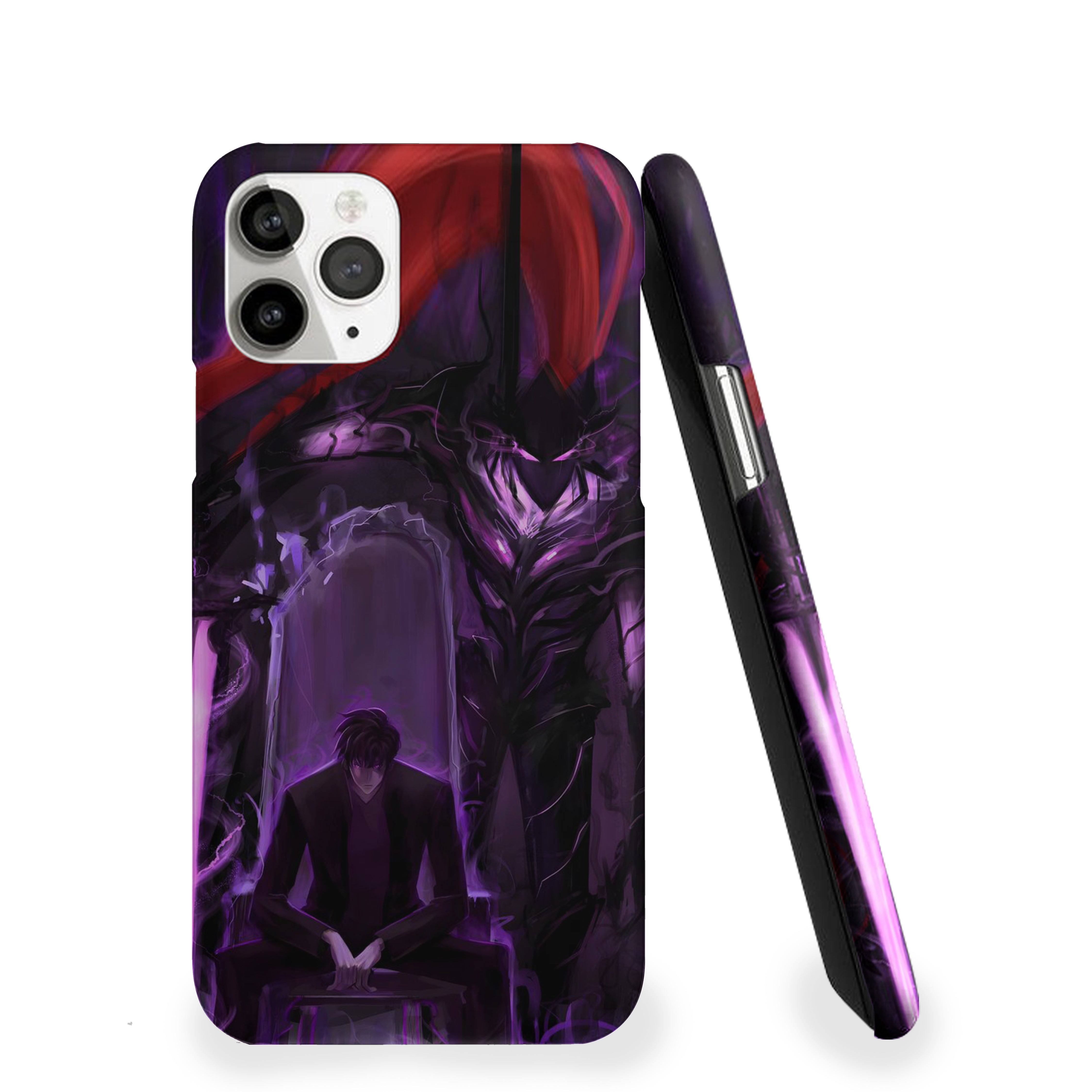 Solo Leveling with serious calm demeanor Phone Cover