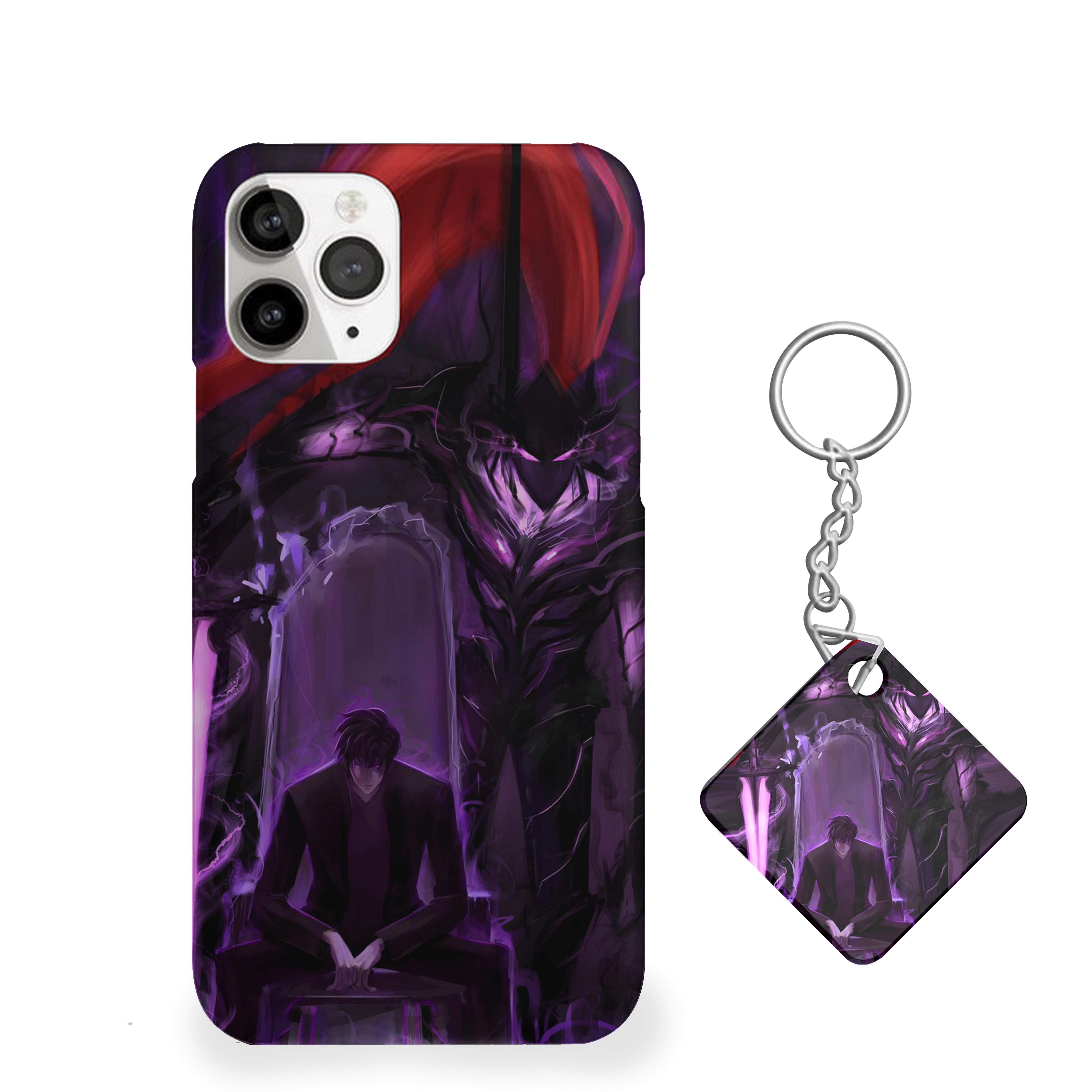 Solo Leveling with serious calm demeanor Phone Cover