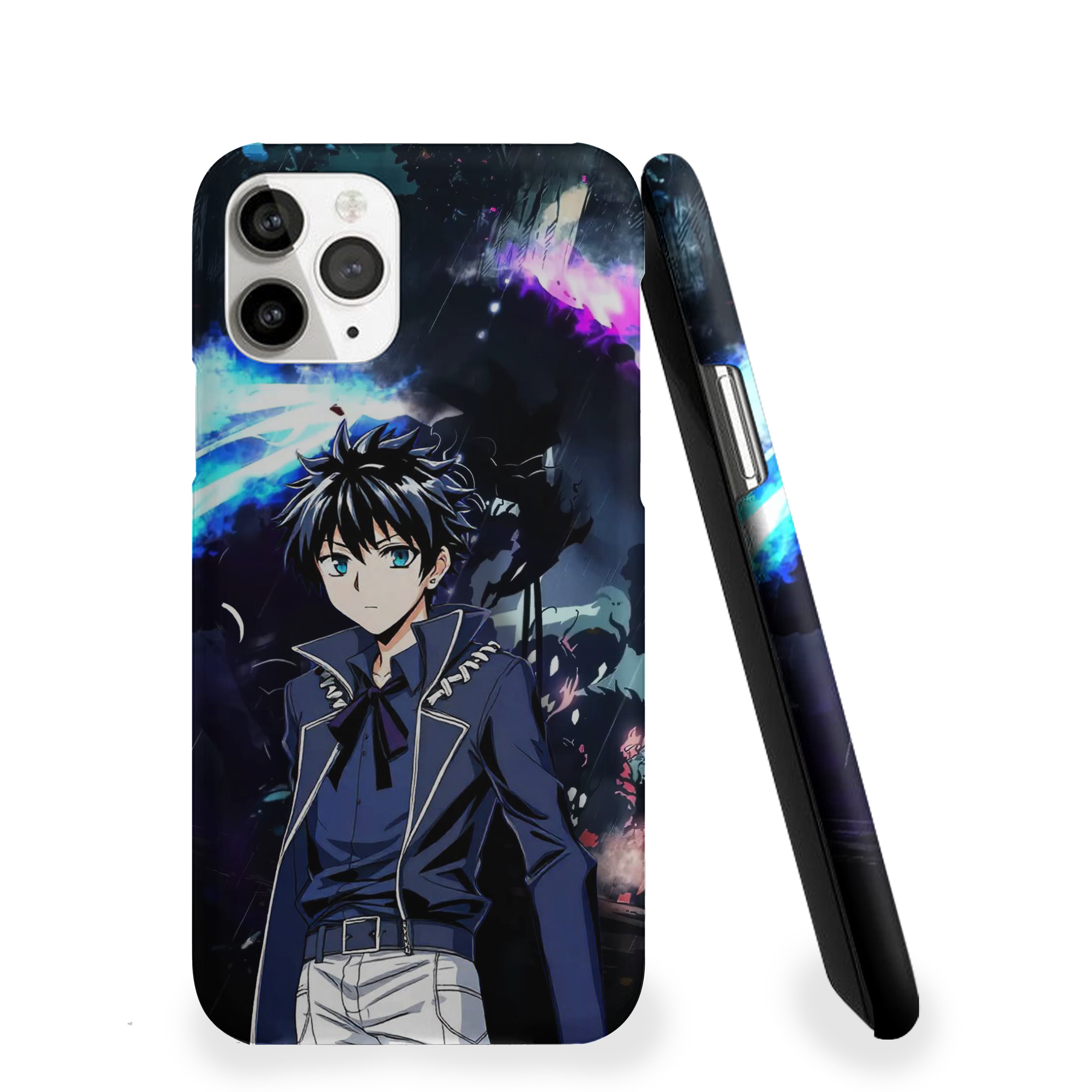 Solo Leveling stands in a three-quarter pose Phone Cover