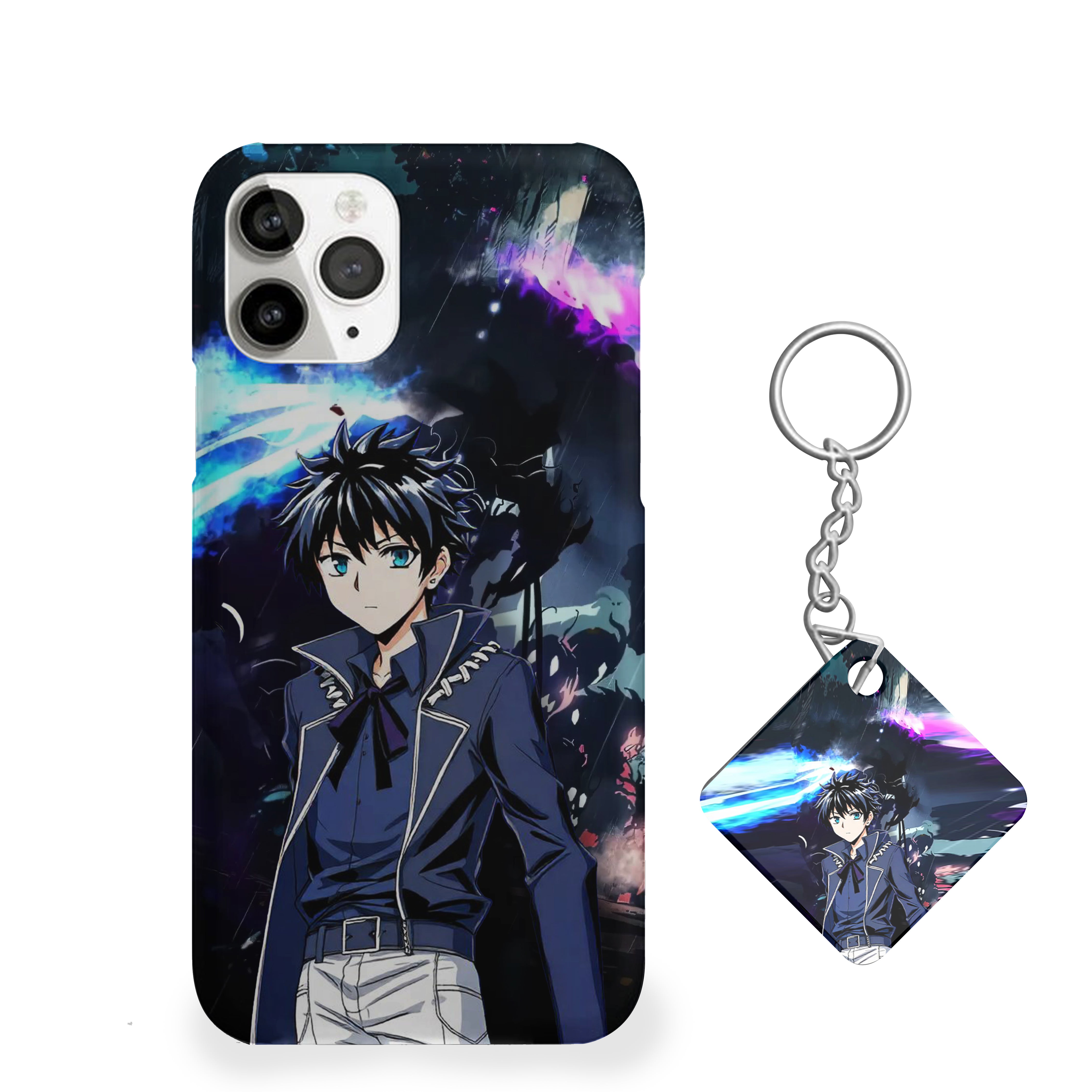 Solo Leveling stands in a three-quarter pose Phone Cover