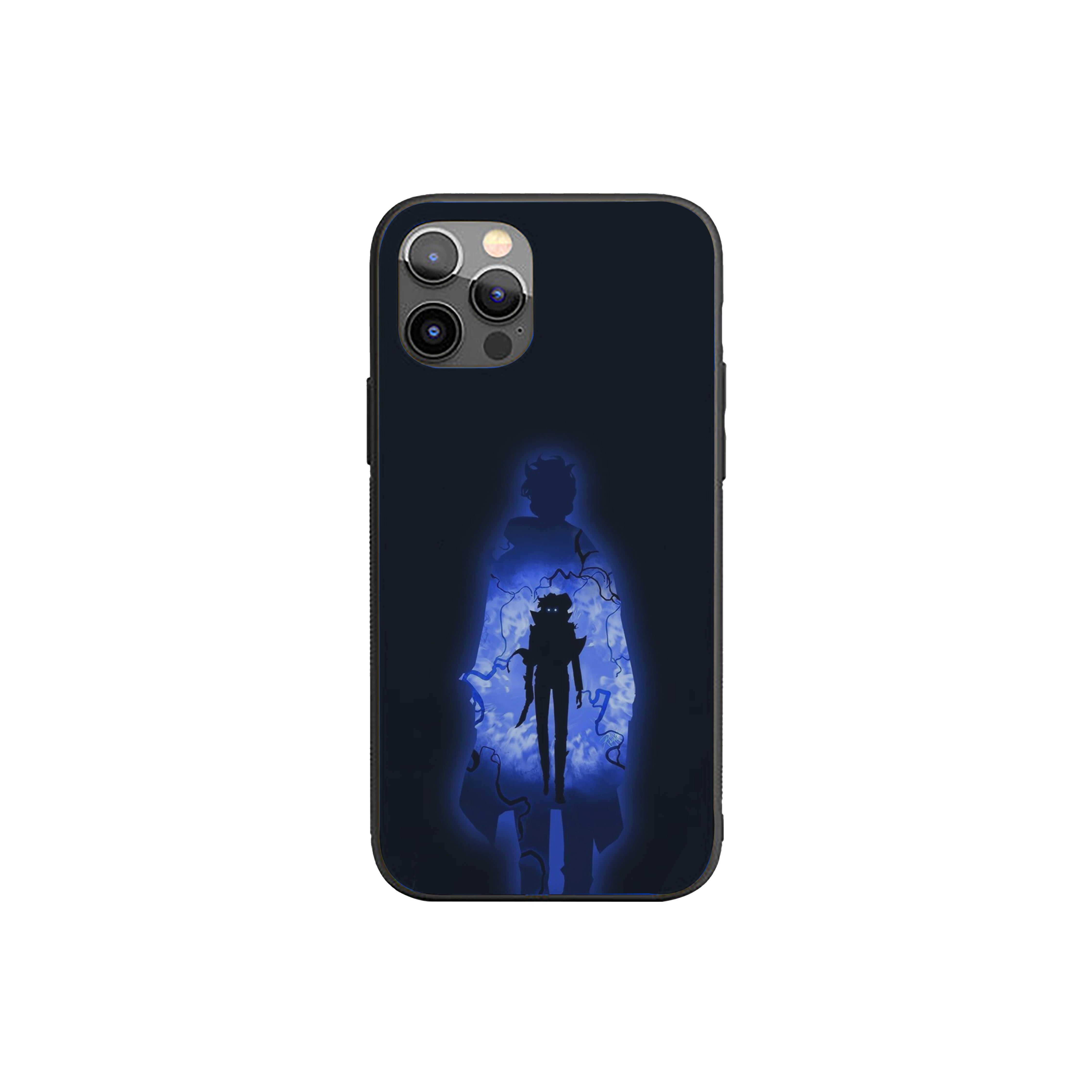 Solo Leveling Flowing Magical Energy Silicone Armored Phone Case