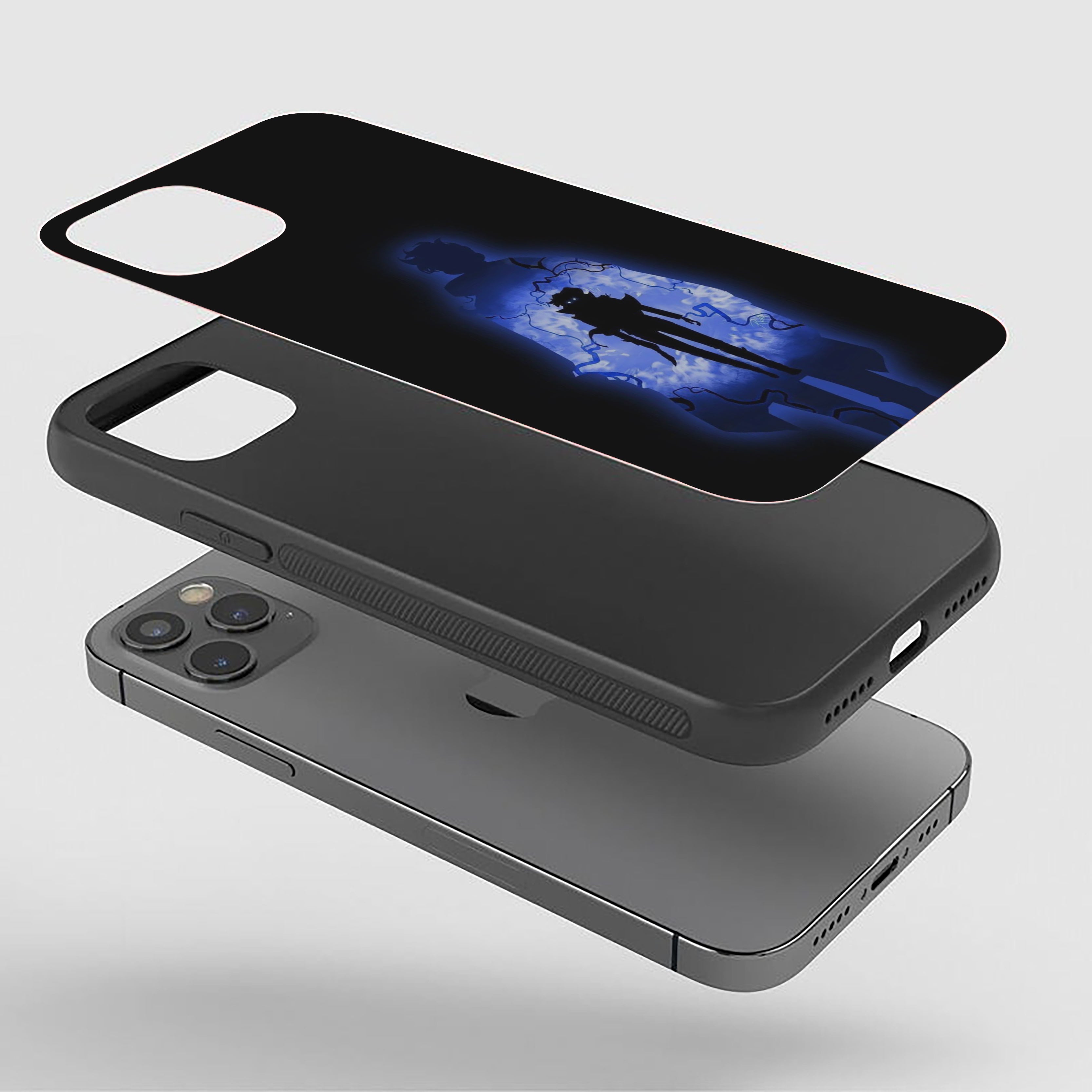 Solo Leveling Flowing Magical Energy Silicone Armored Phone Case