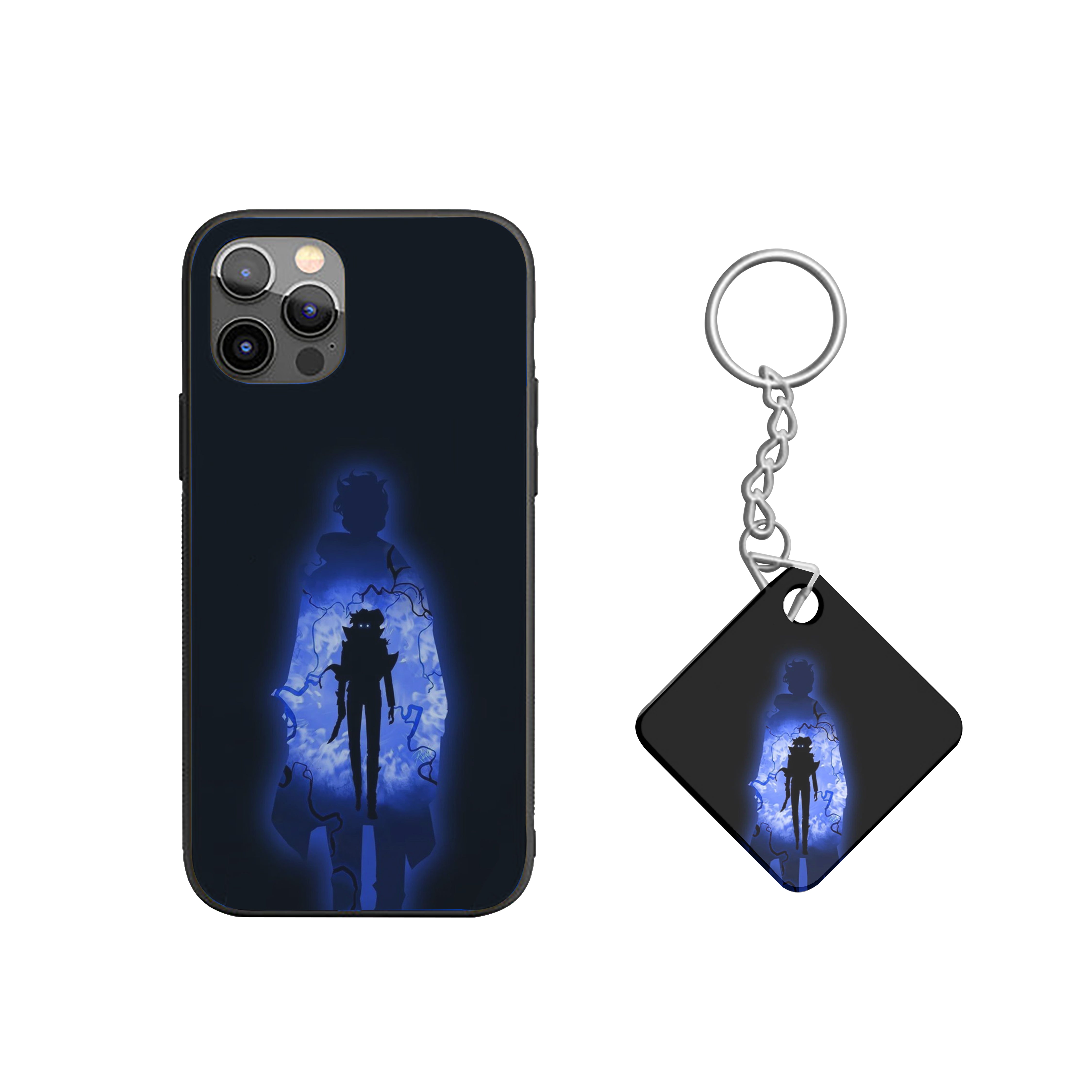 Solo Leveling Flowing Magical Energy Silicone Armored Phone Case