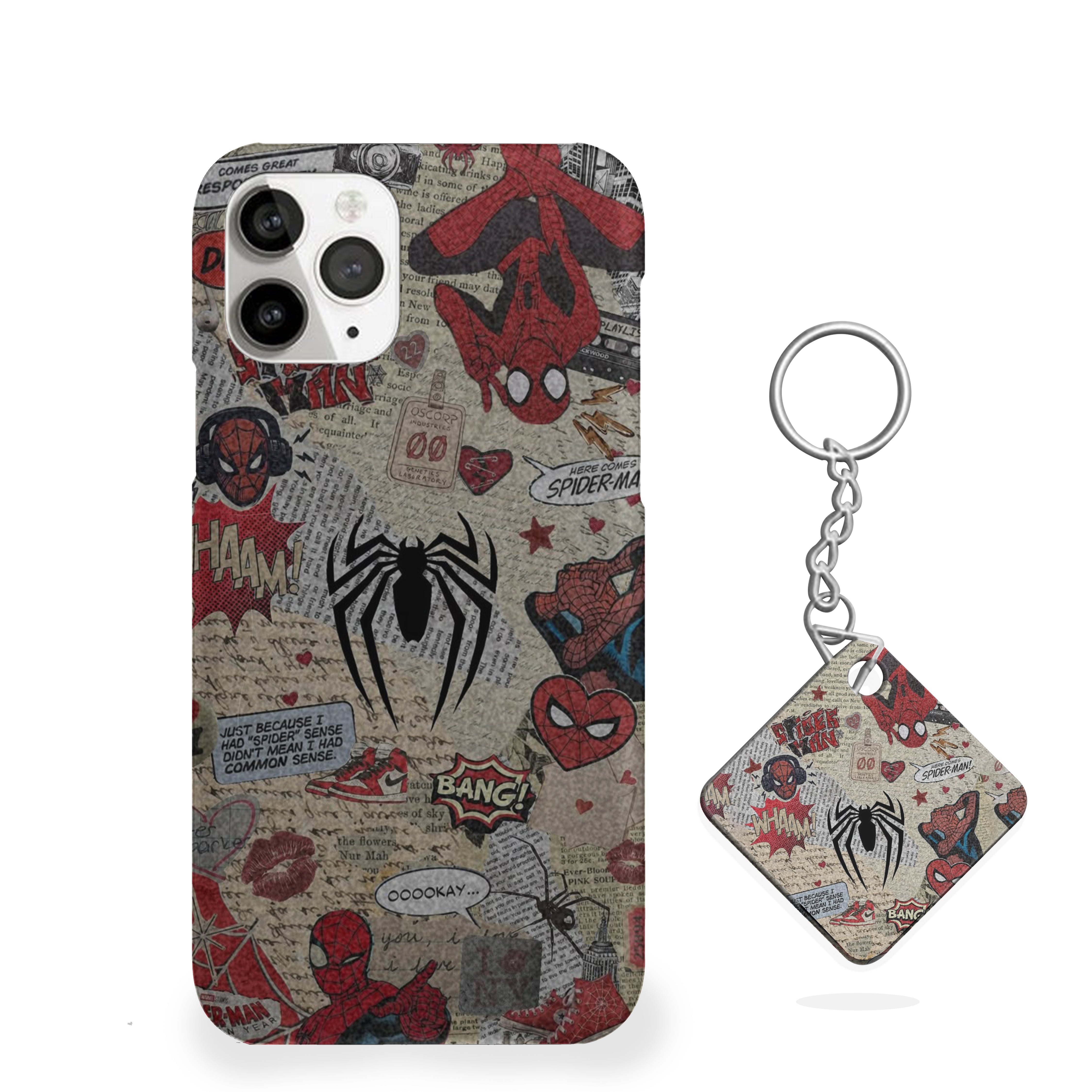 Spider-Man Comic Chaos Phone Cover