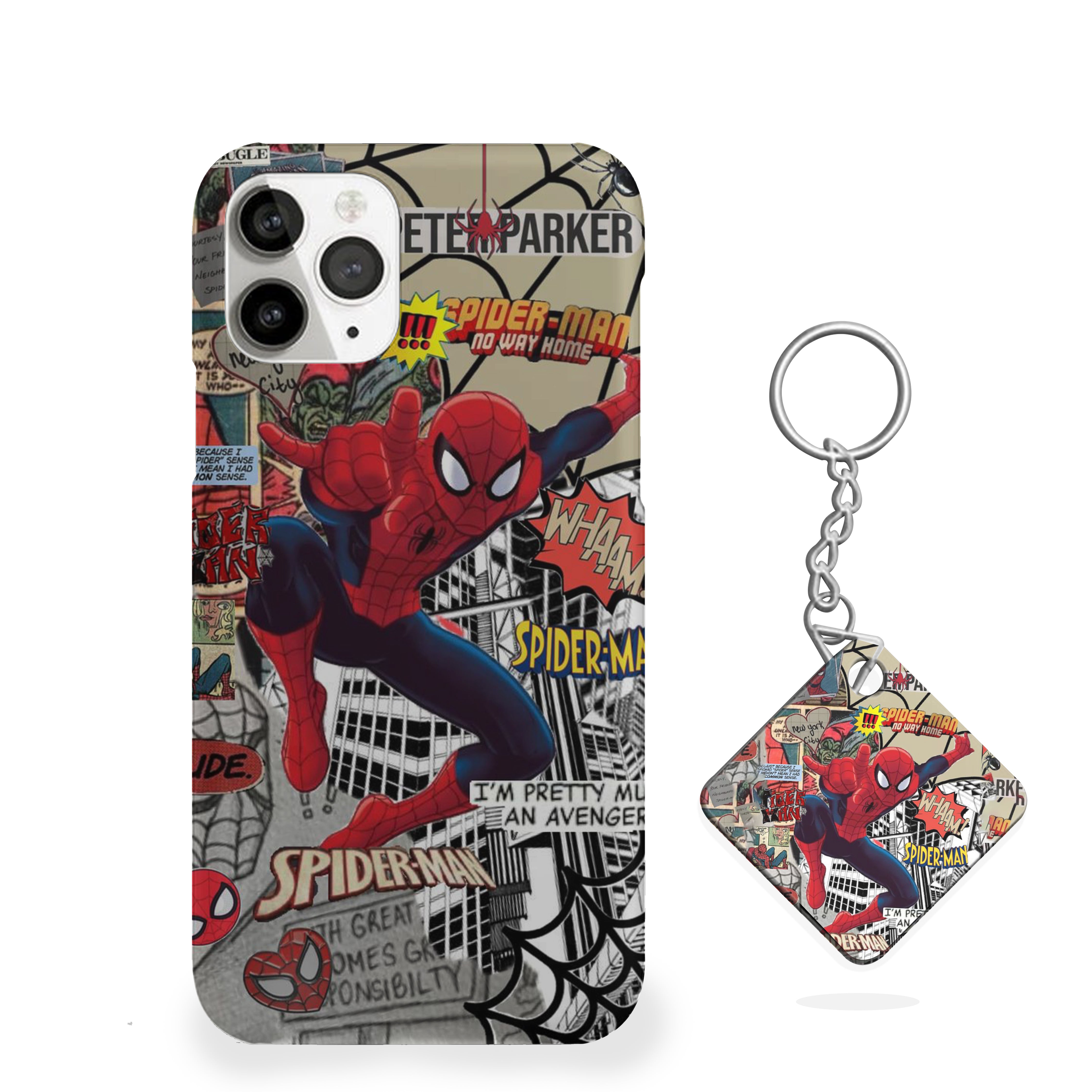Spider-Man Comic Strip Hero Phone Cover