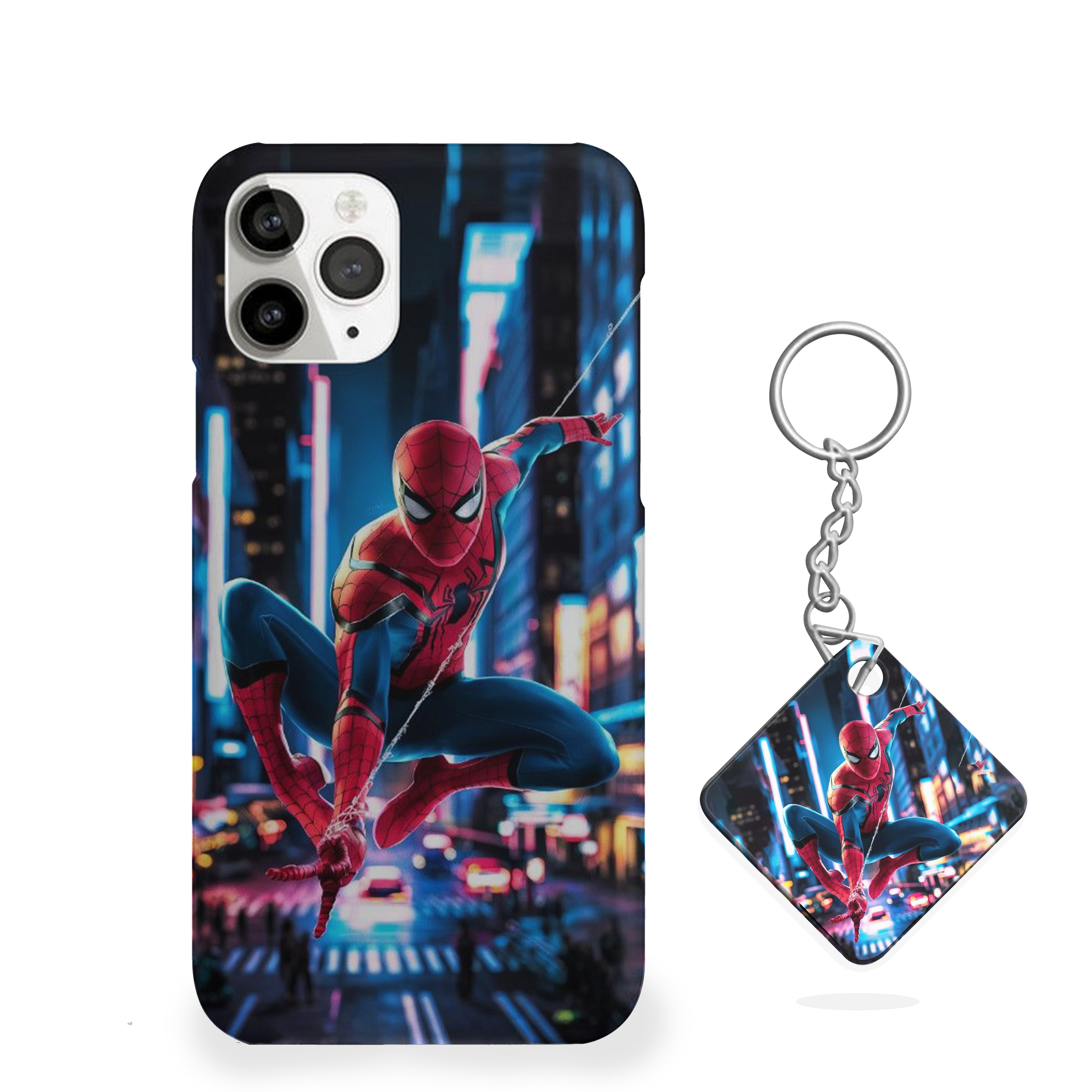 Spider-Man Neon Swing Phone Cover