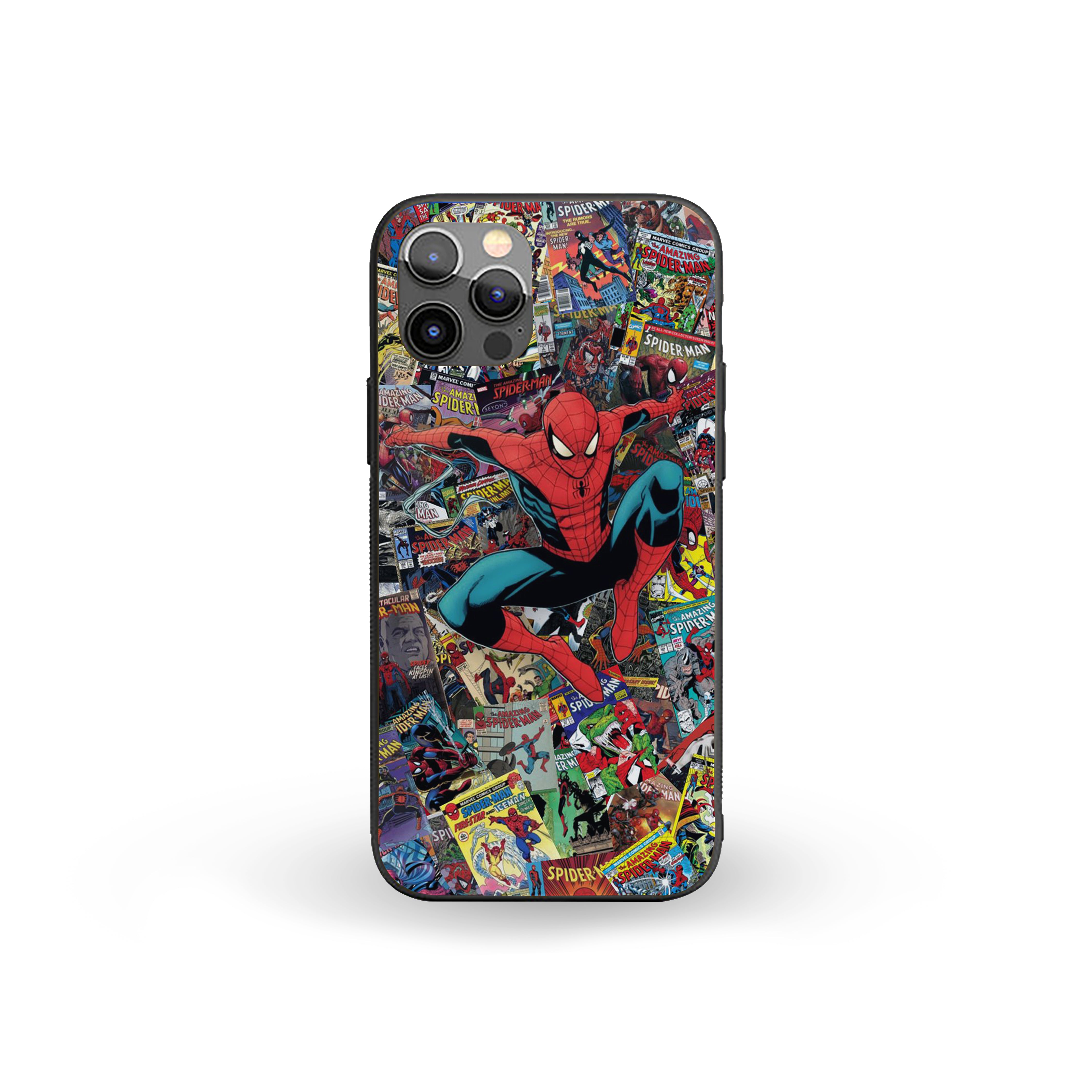 Wall-Crawler Classics Spider-Man Silicone Armored Phone Case