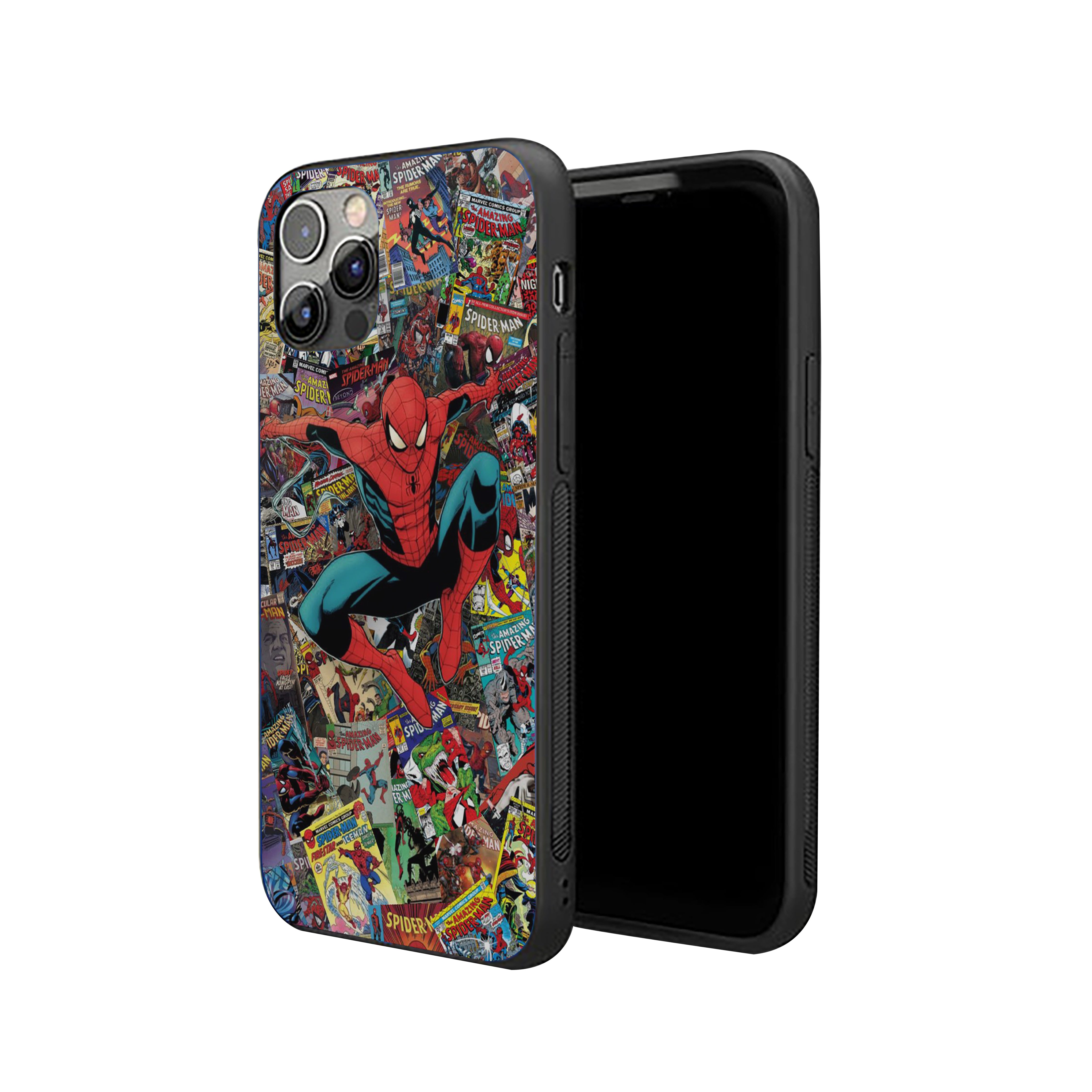 Wall-Crawler Classics Spider-Man Silicone Armored Phone Case