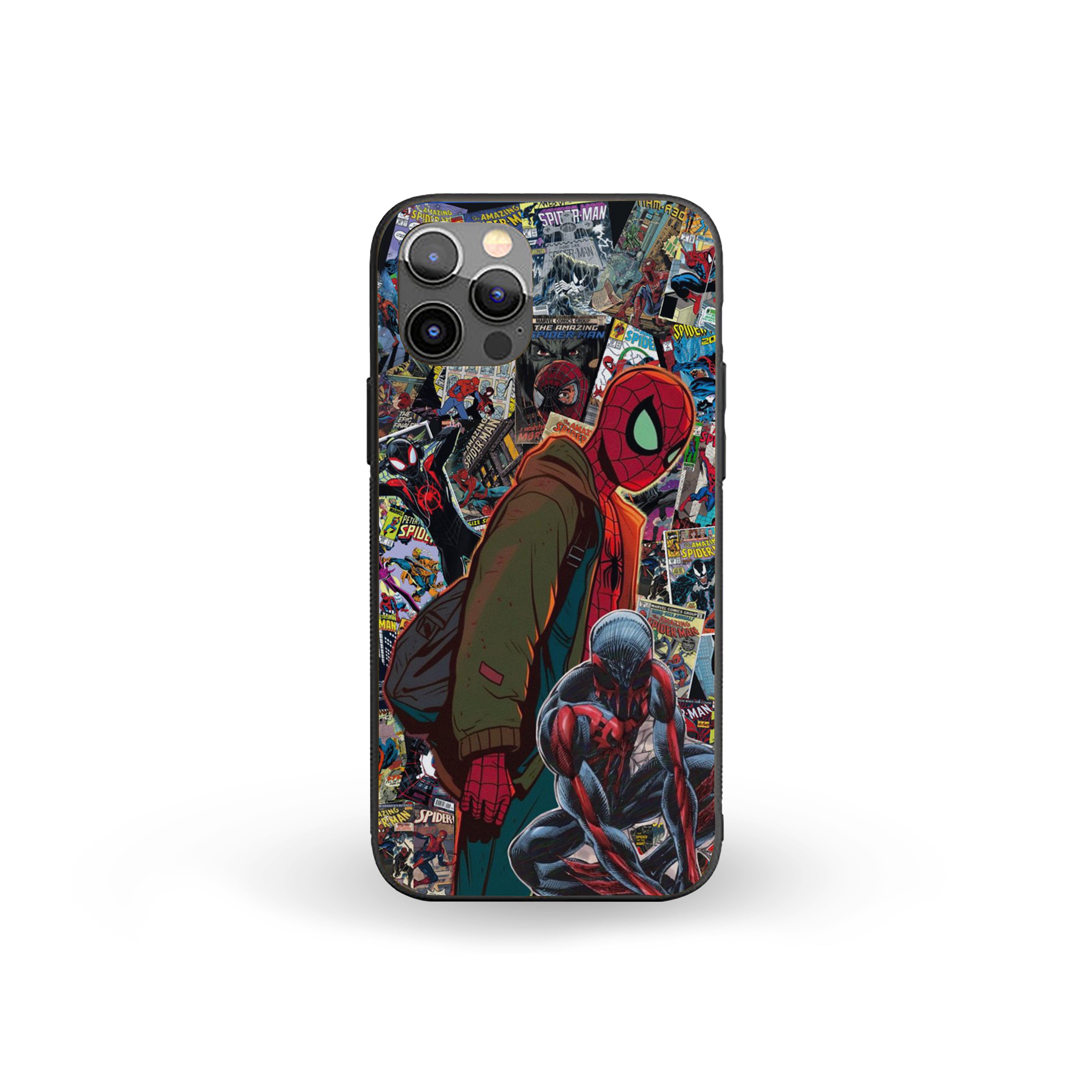 Spider-Man Into the Spidey-Verse Silicone Armored Phone Case