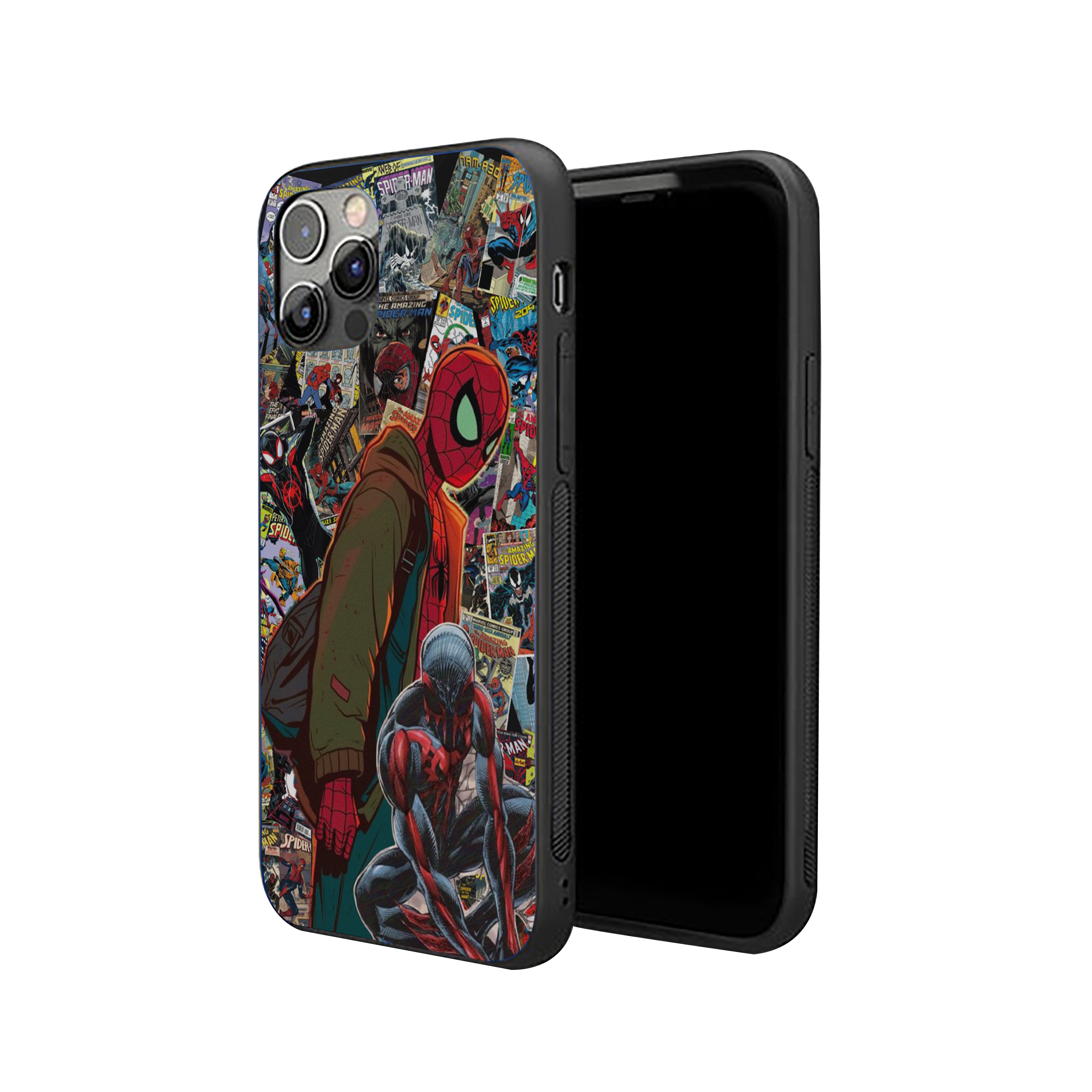 Spider-Man Into the Spidey-Verse Silicone Armored Phone Case