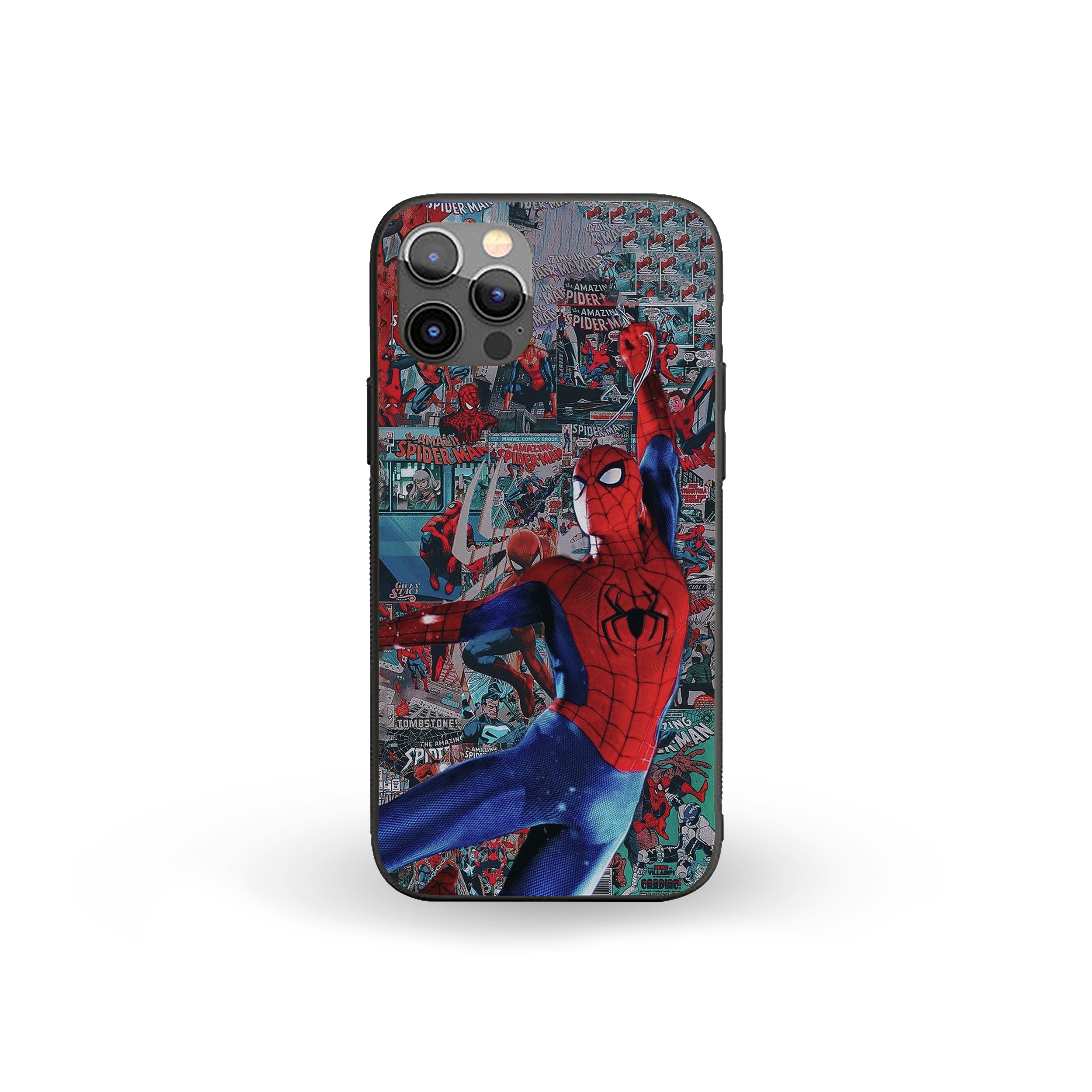 Spider-Man Miles in Motion Silicone Armored Phone Case