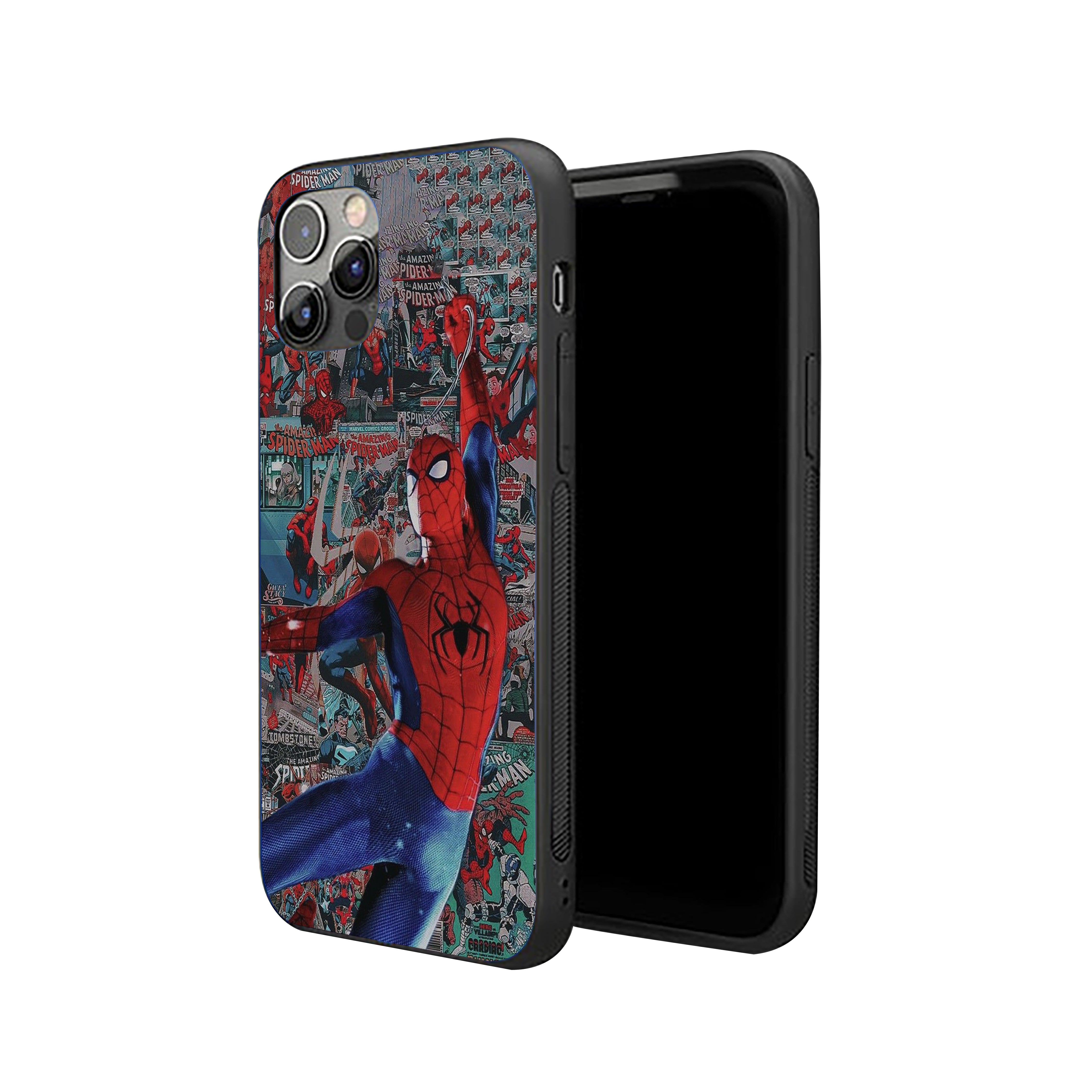 Spider-Man Miles in Motion Silicone Armored Phone Case