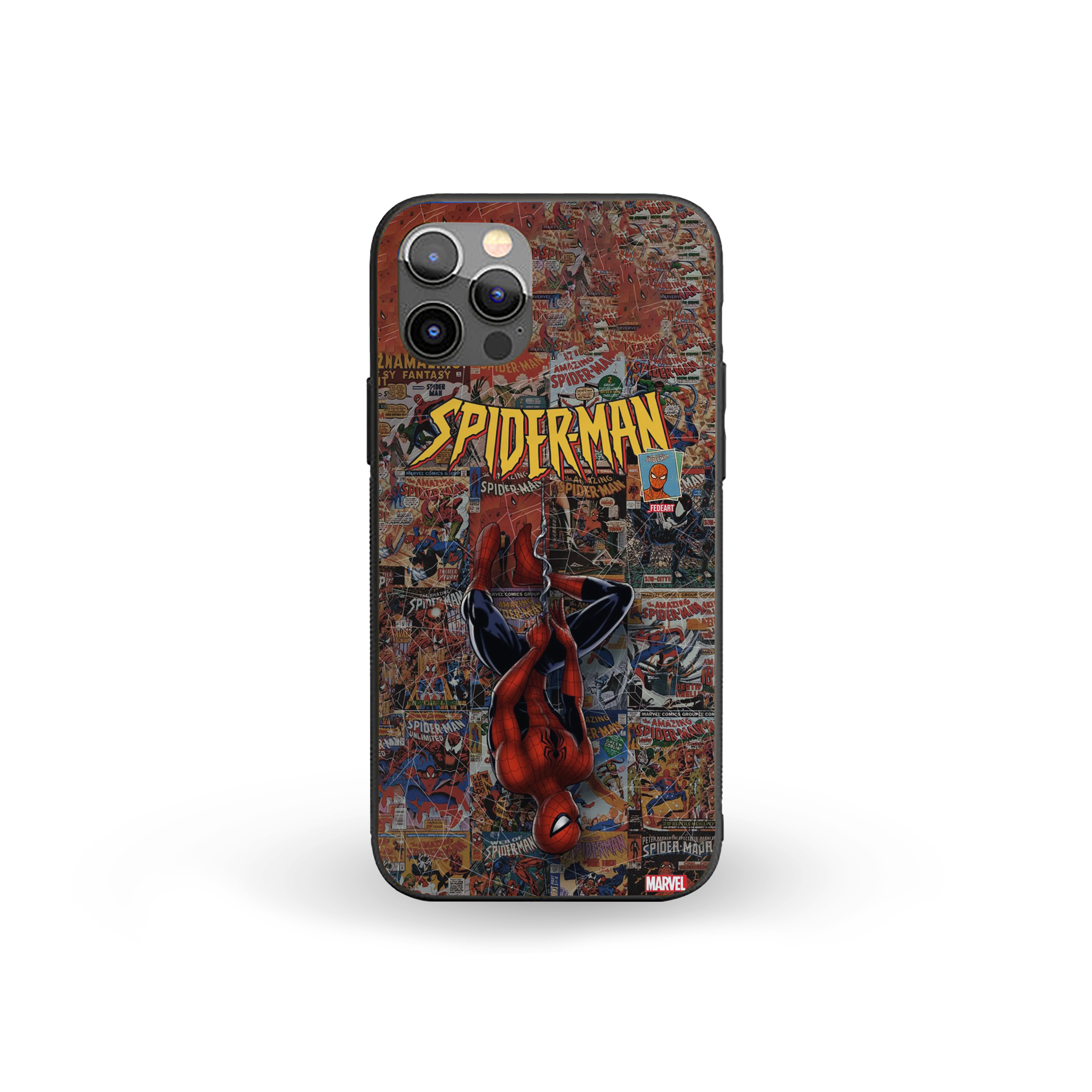 Spidey Rewind Spider-Man Silicone Armored Phone Case