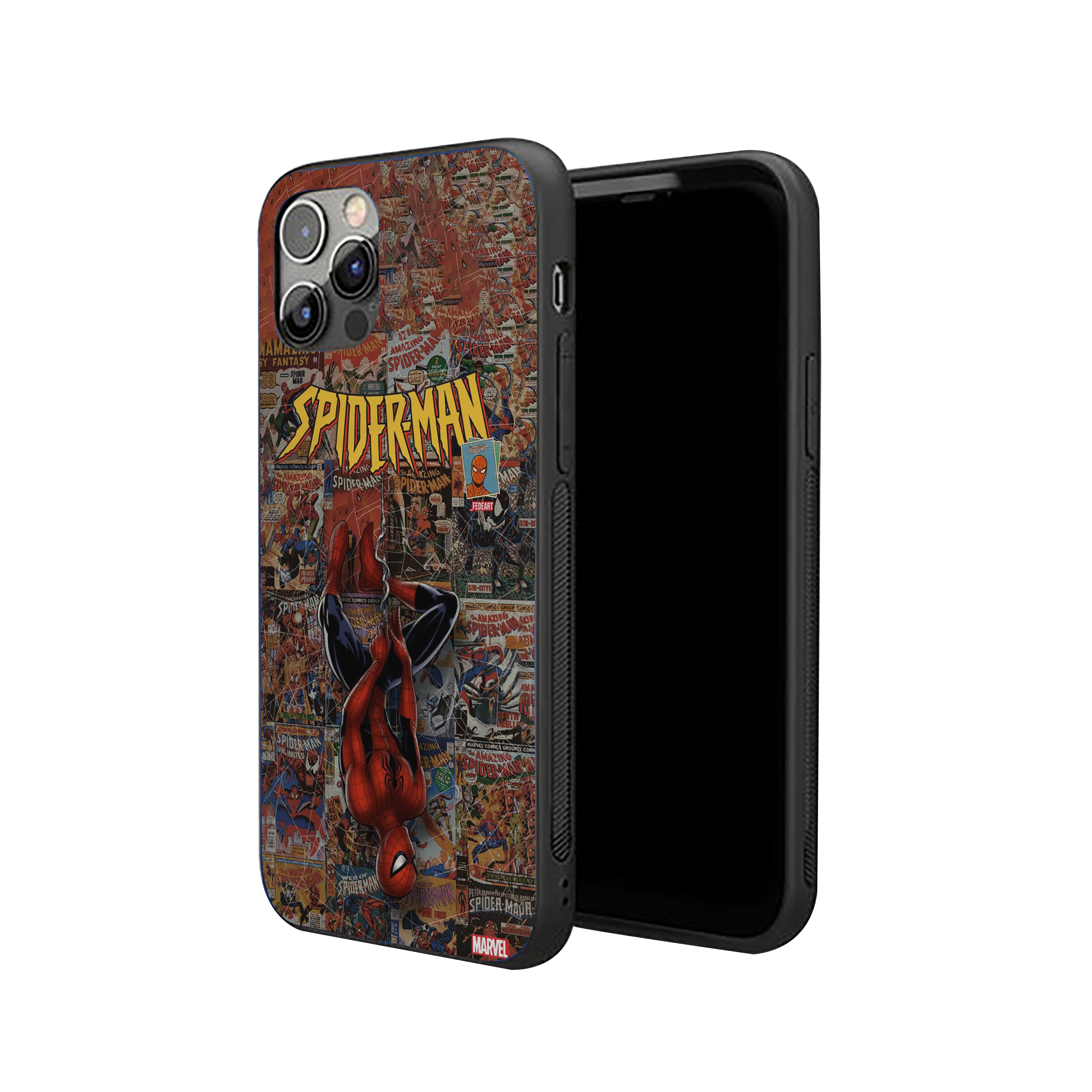 Spidey Rewind Spider-Man Silicone Armored Phone Case