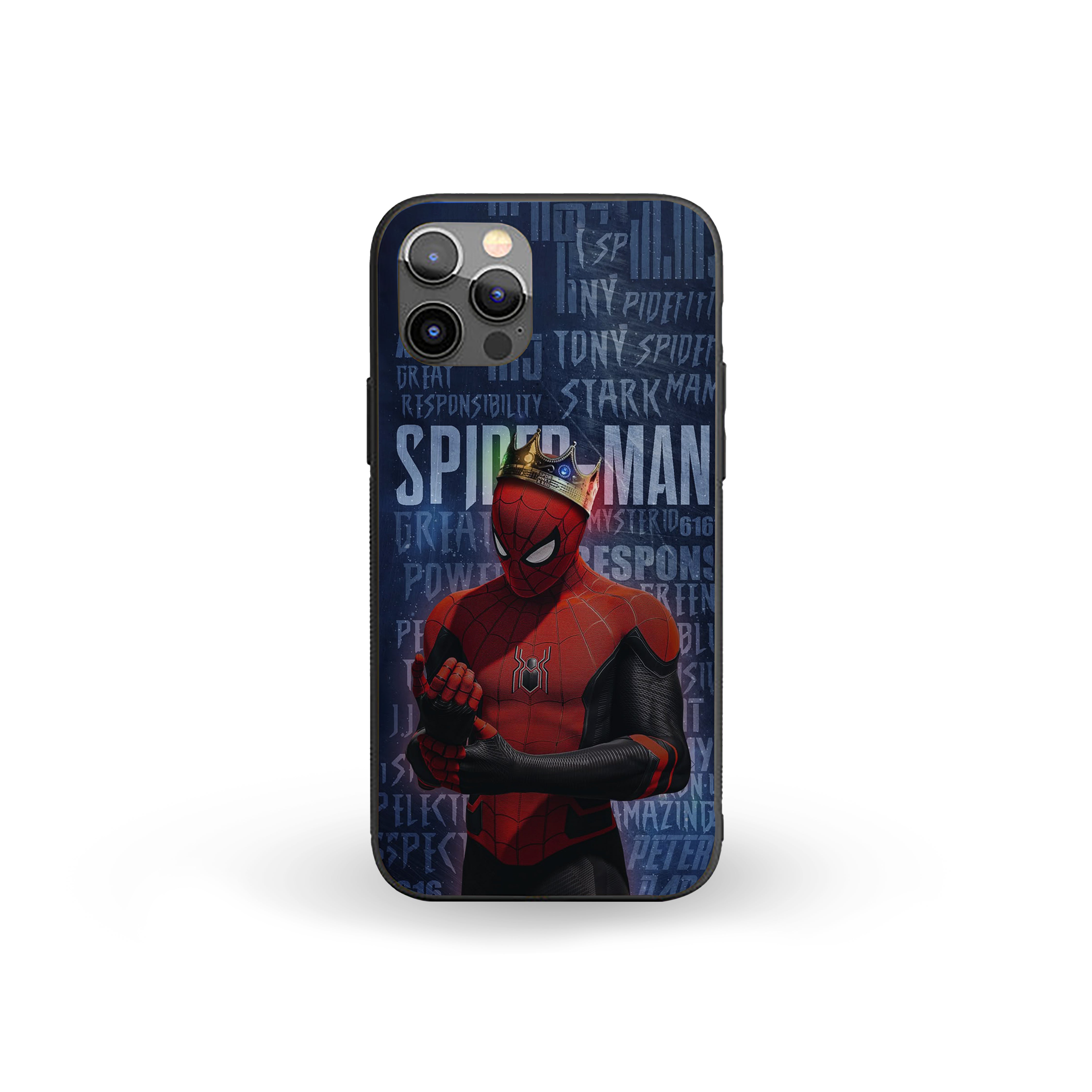 Spider-Man King of the Web Silicone Armored Phone Case