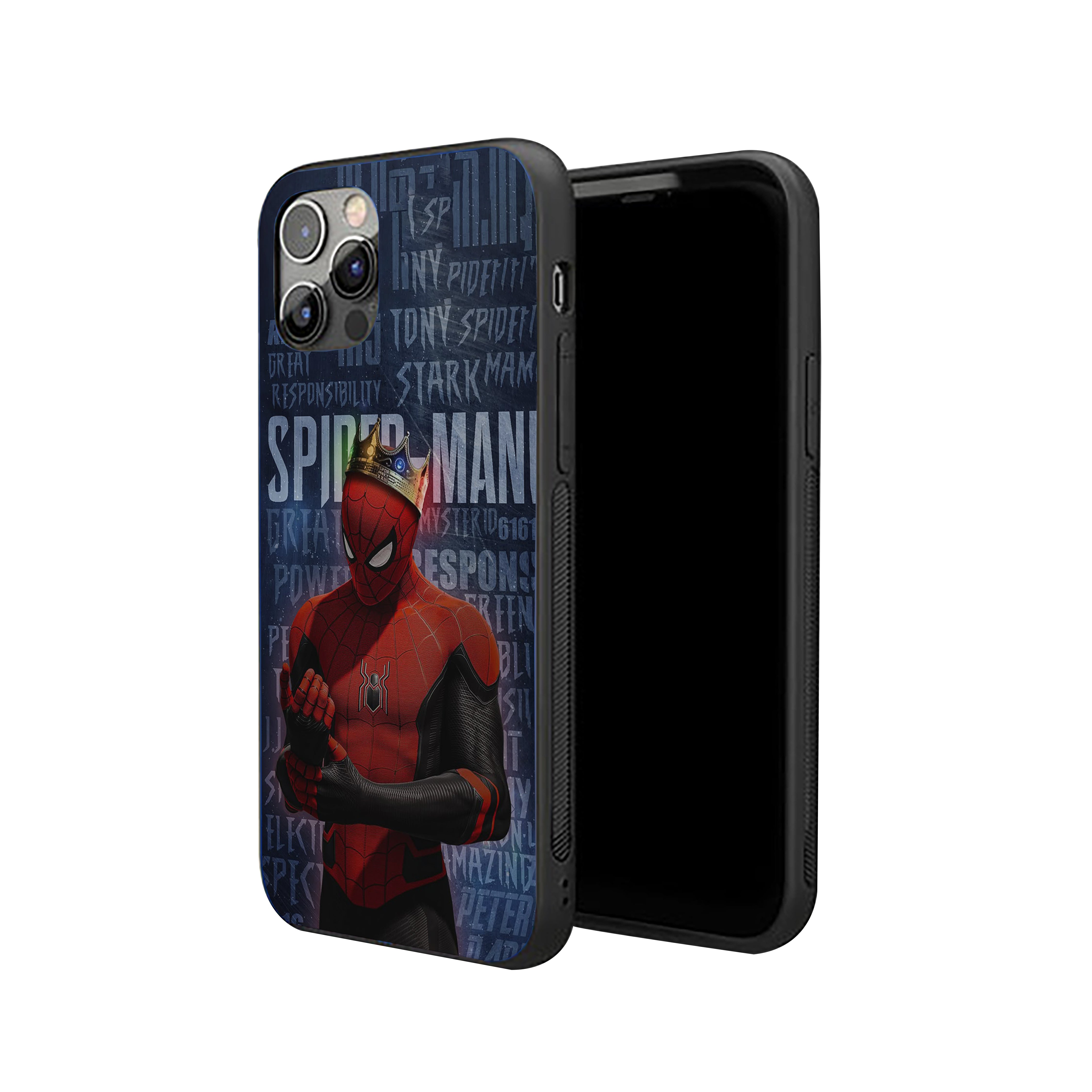 Spider-Man King of the Web Silicone Armored Phone Case