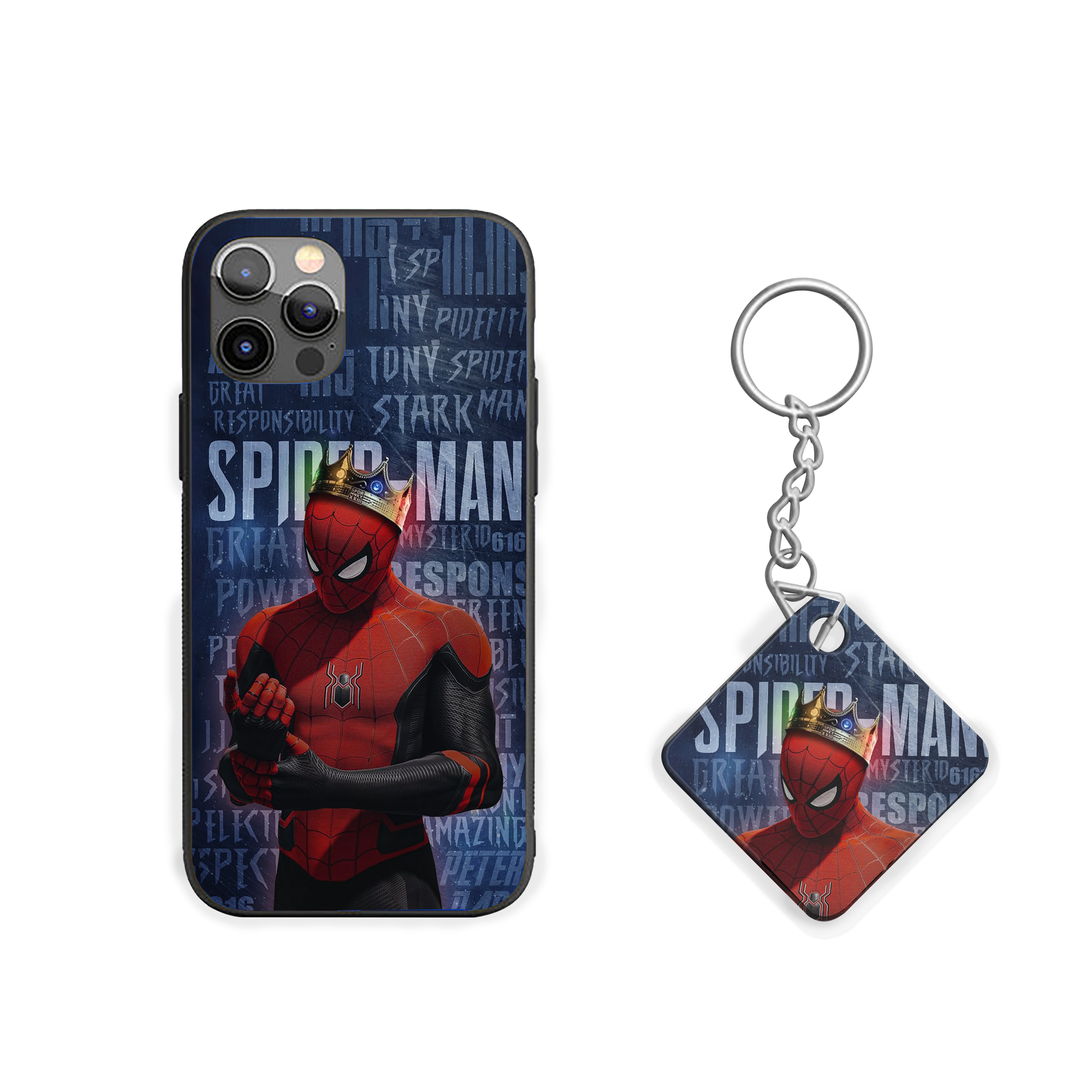 Spider-Man King of the Web Silicone Armored Phone Case