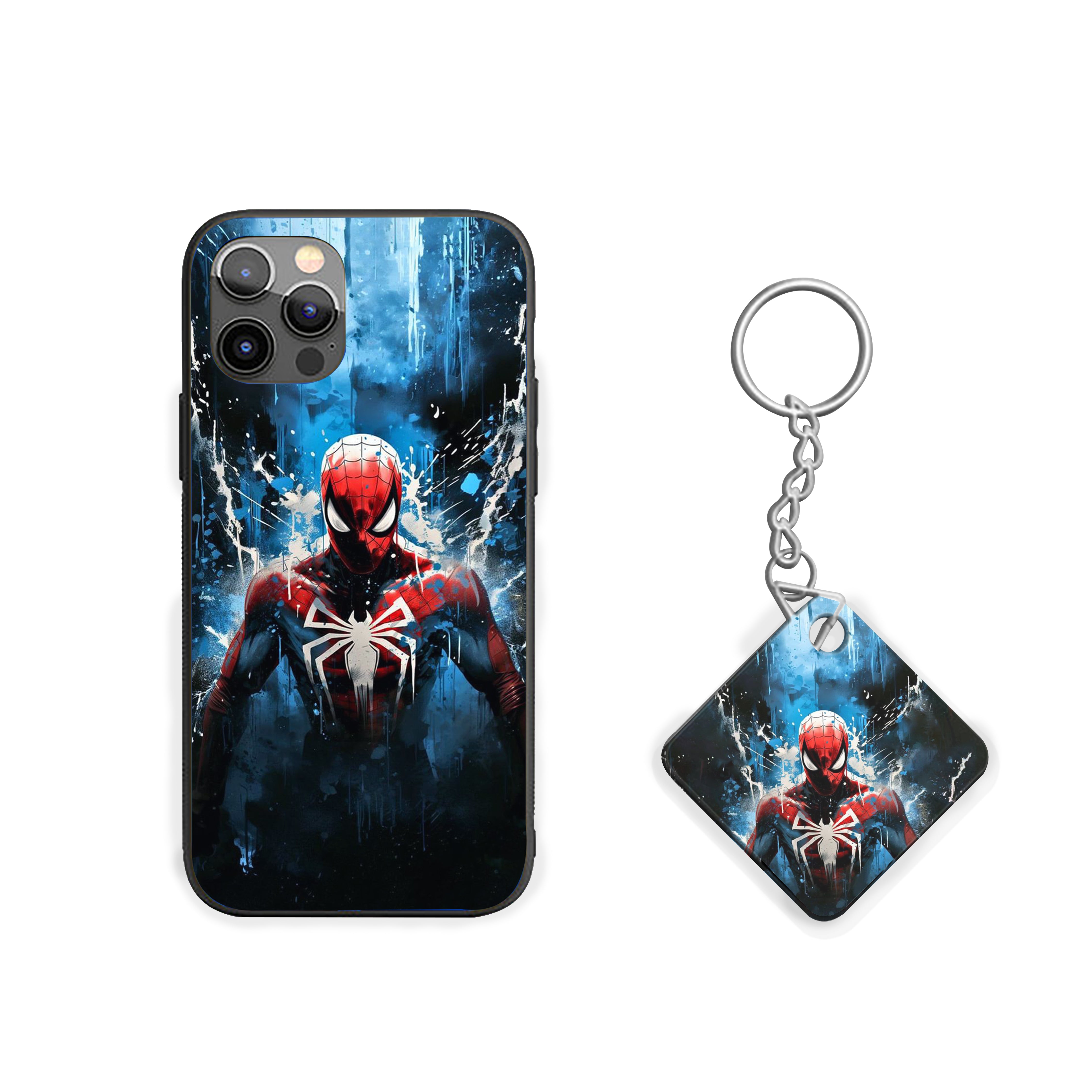 Spider-Man Spider-Verse Vortex Silicone Armored Phone Case