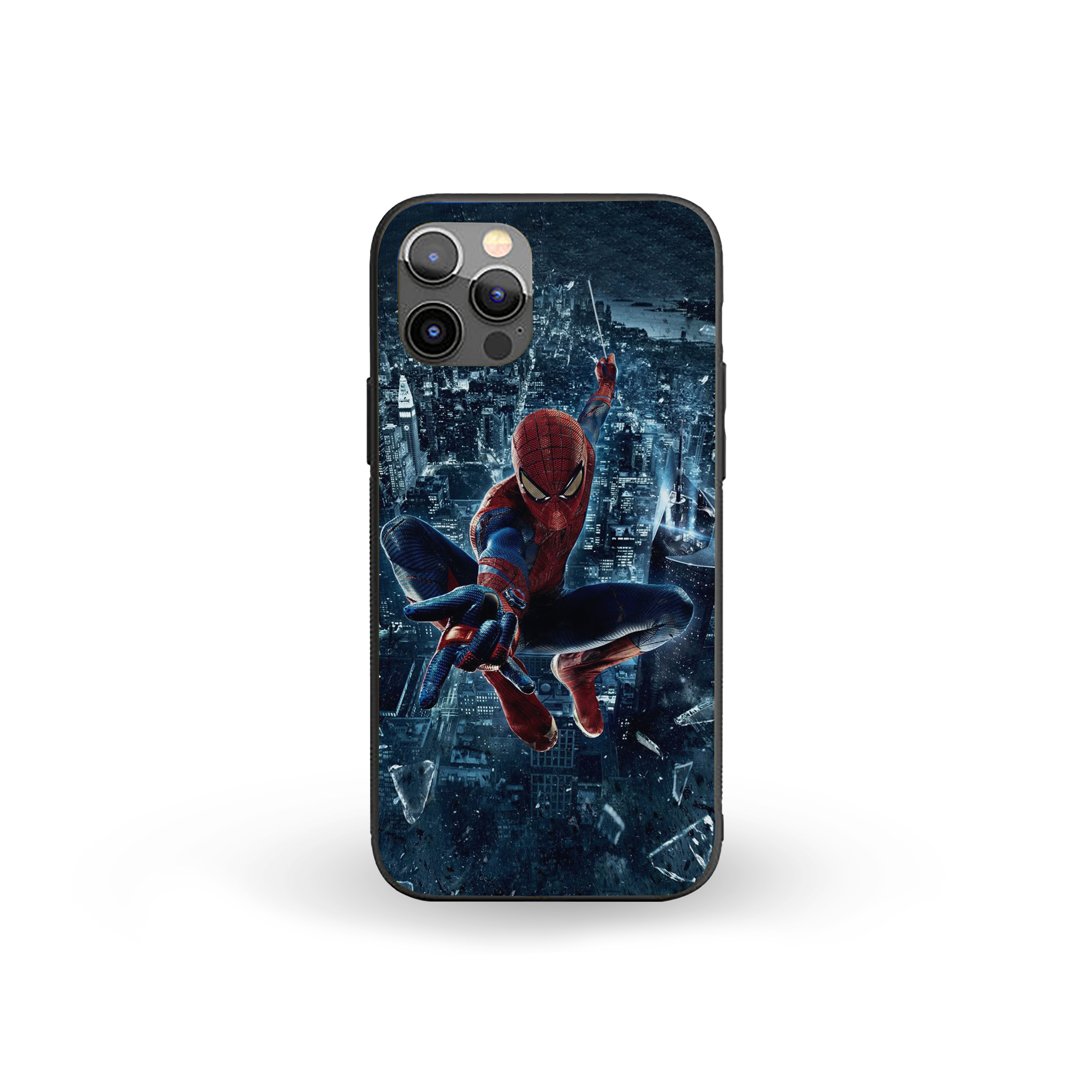 Spider-Man Midnight Swing Edition Silicone Armored Phone Case