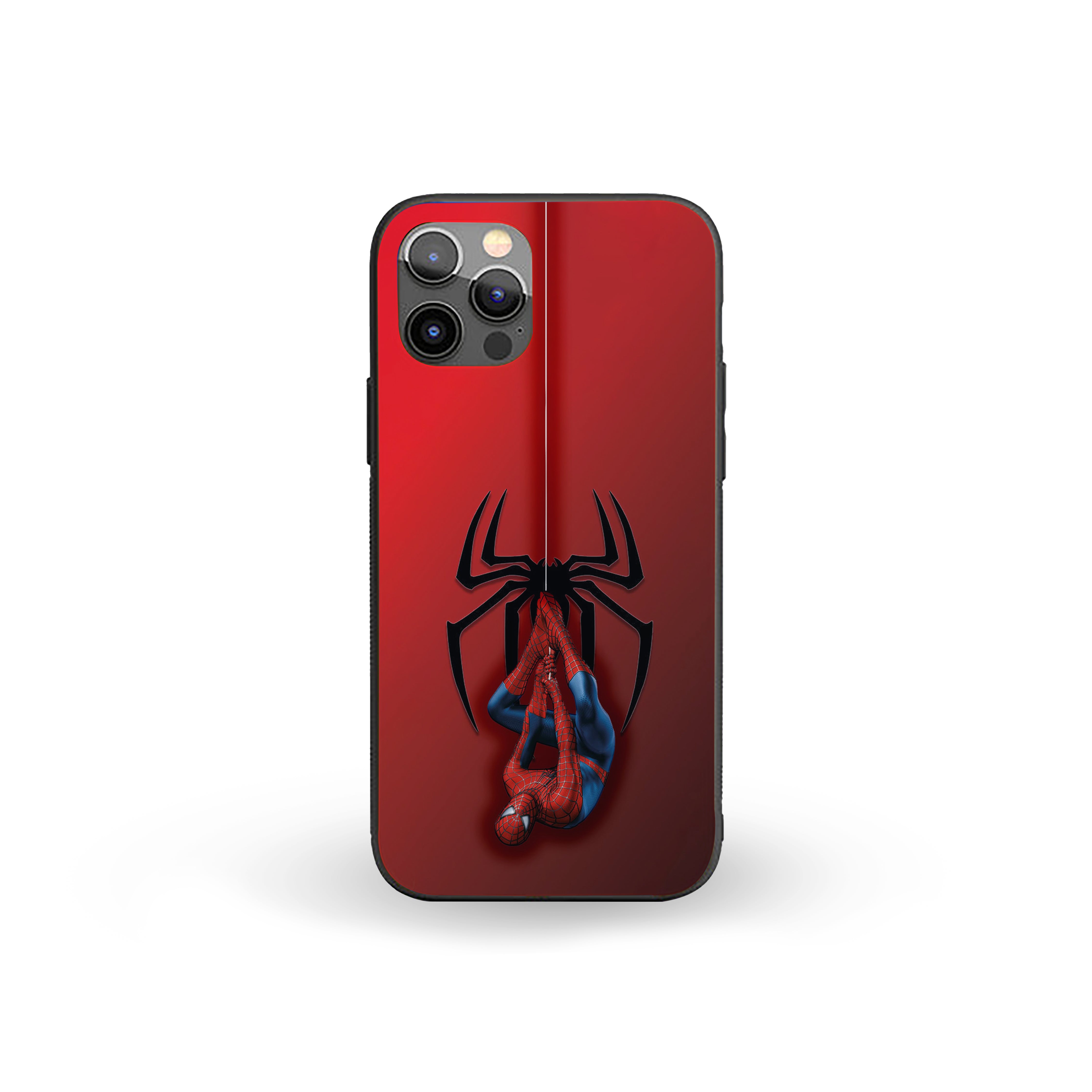 Spider-Man Crimson Hang Silicone Armored Phone Case