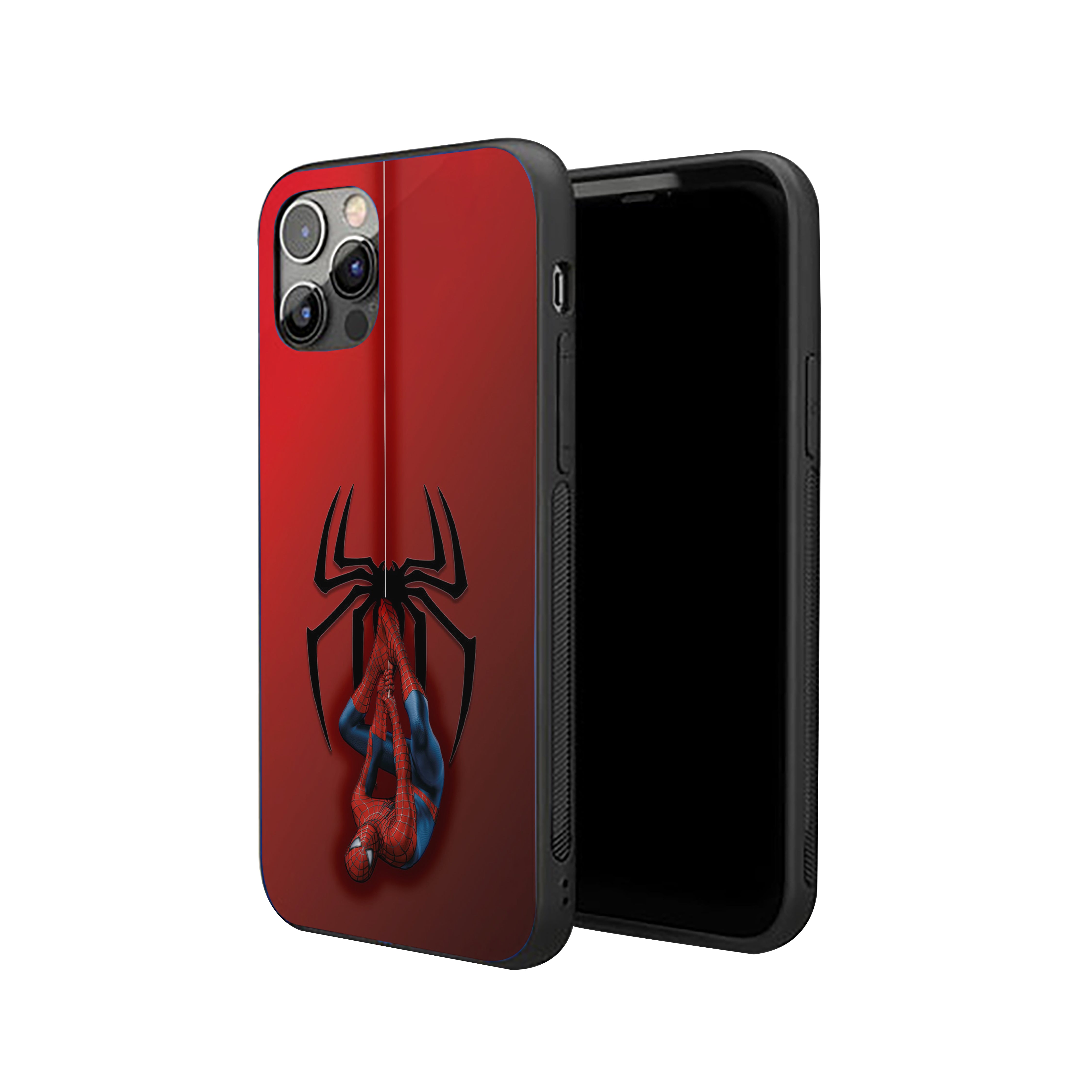 Spider-Man Crimson Hang Silicone Armored Phone Case