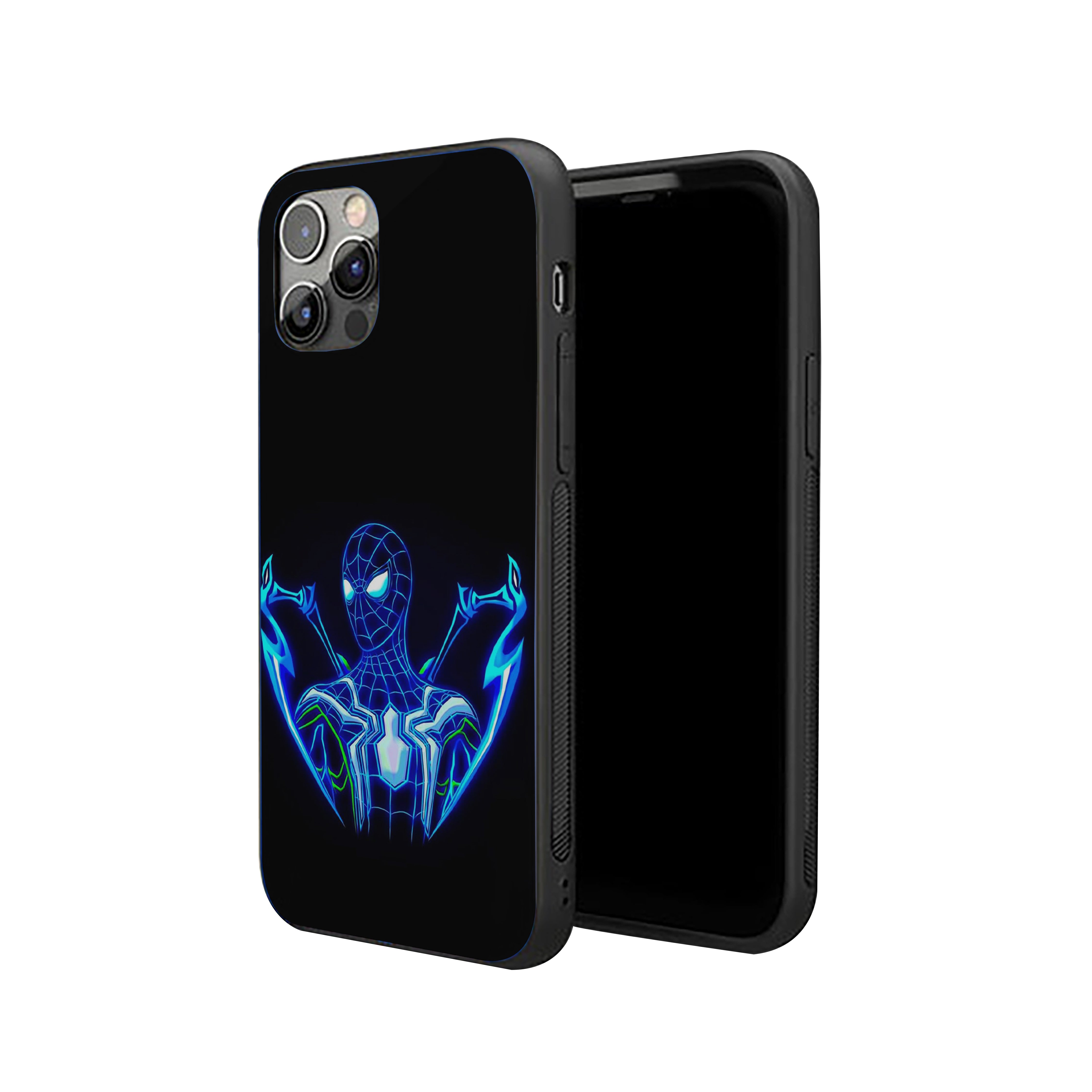 Cyber Swing Spider-Man Silicone Armored Phone Case