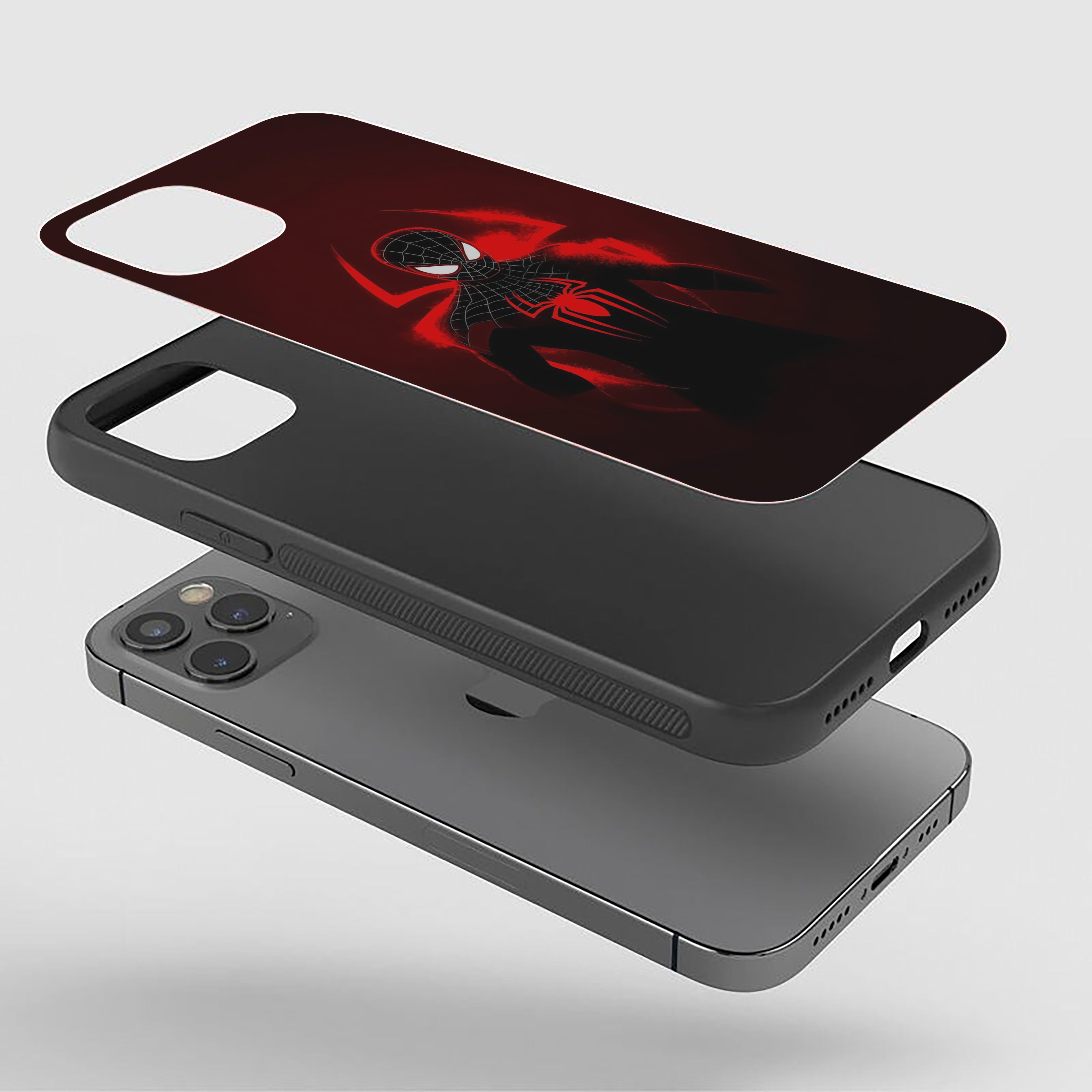 Shadow Strike Spider-Man Silicone Armored Phone Case