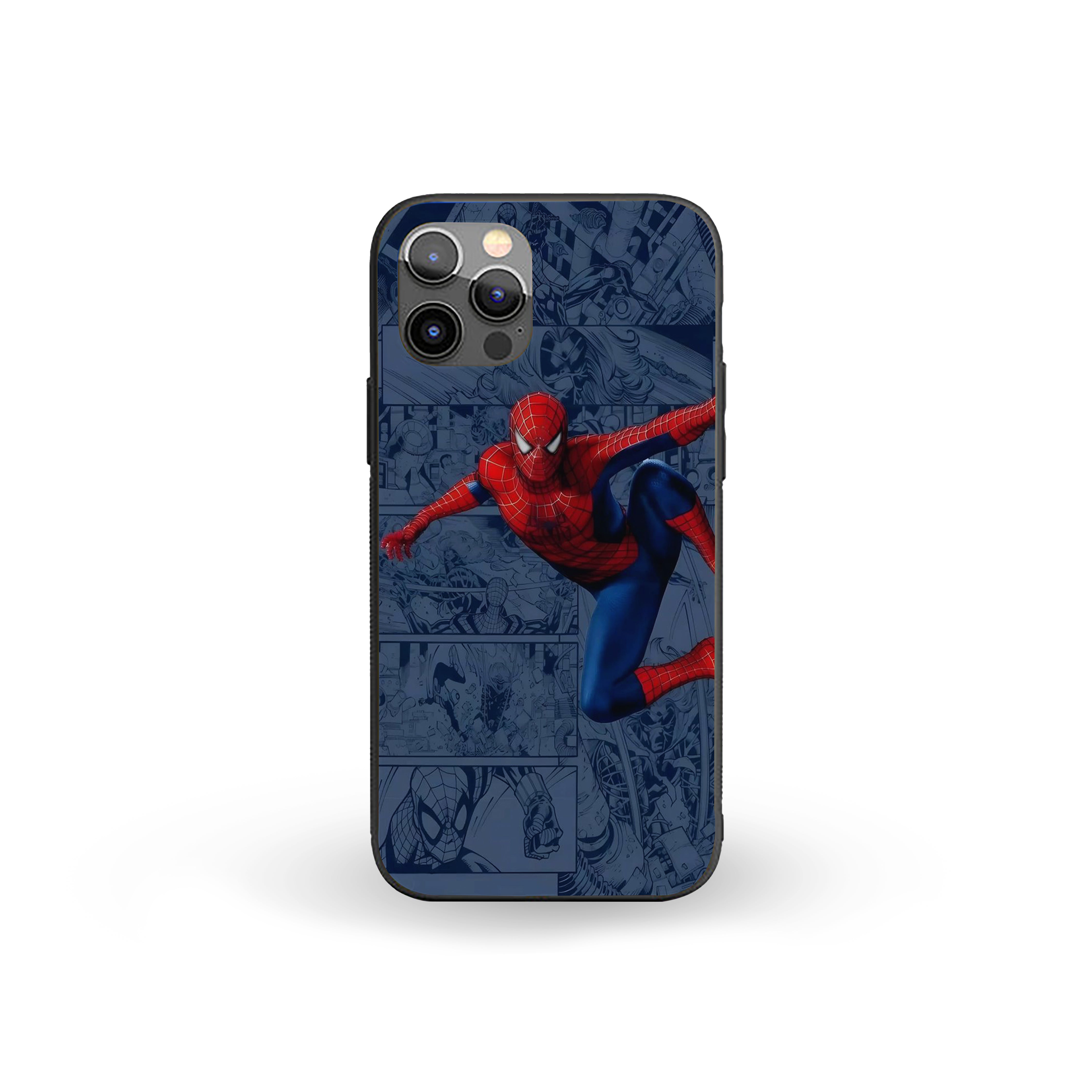 Spider-Verse Leap Spider-Man Silicone Armored Phone Case